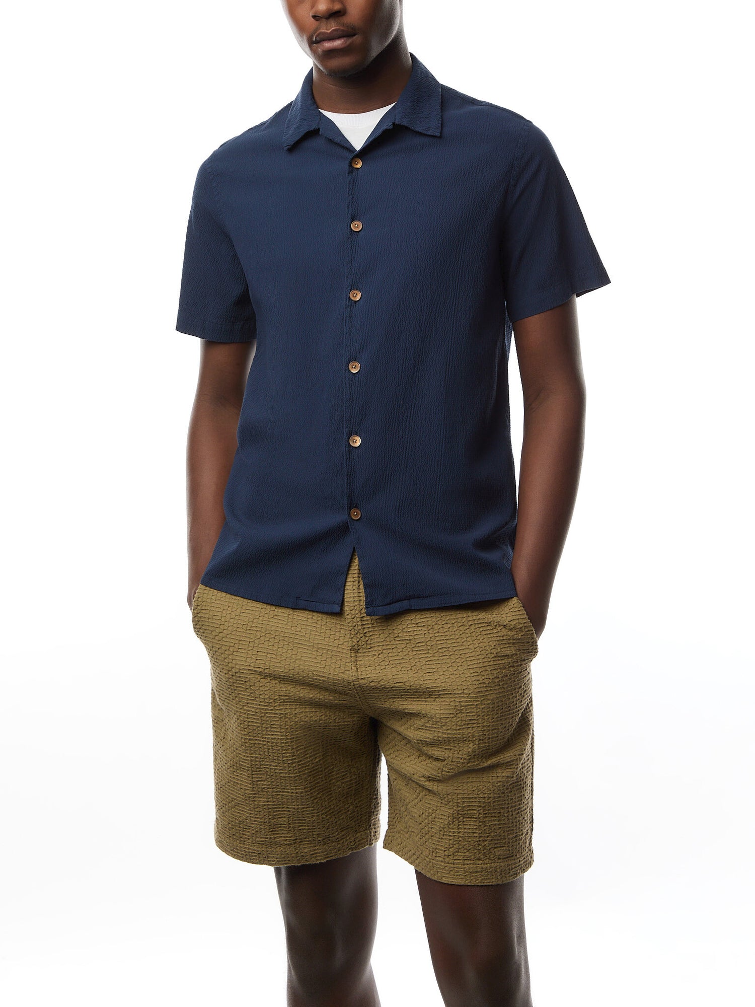 Seersucker S/S Shirt