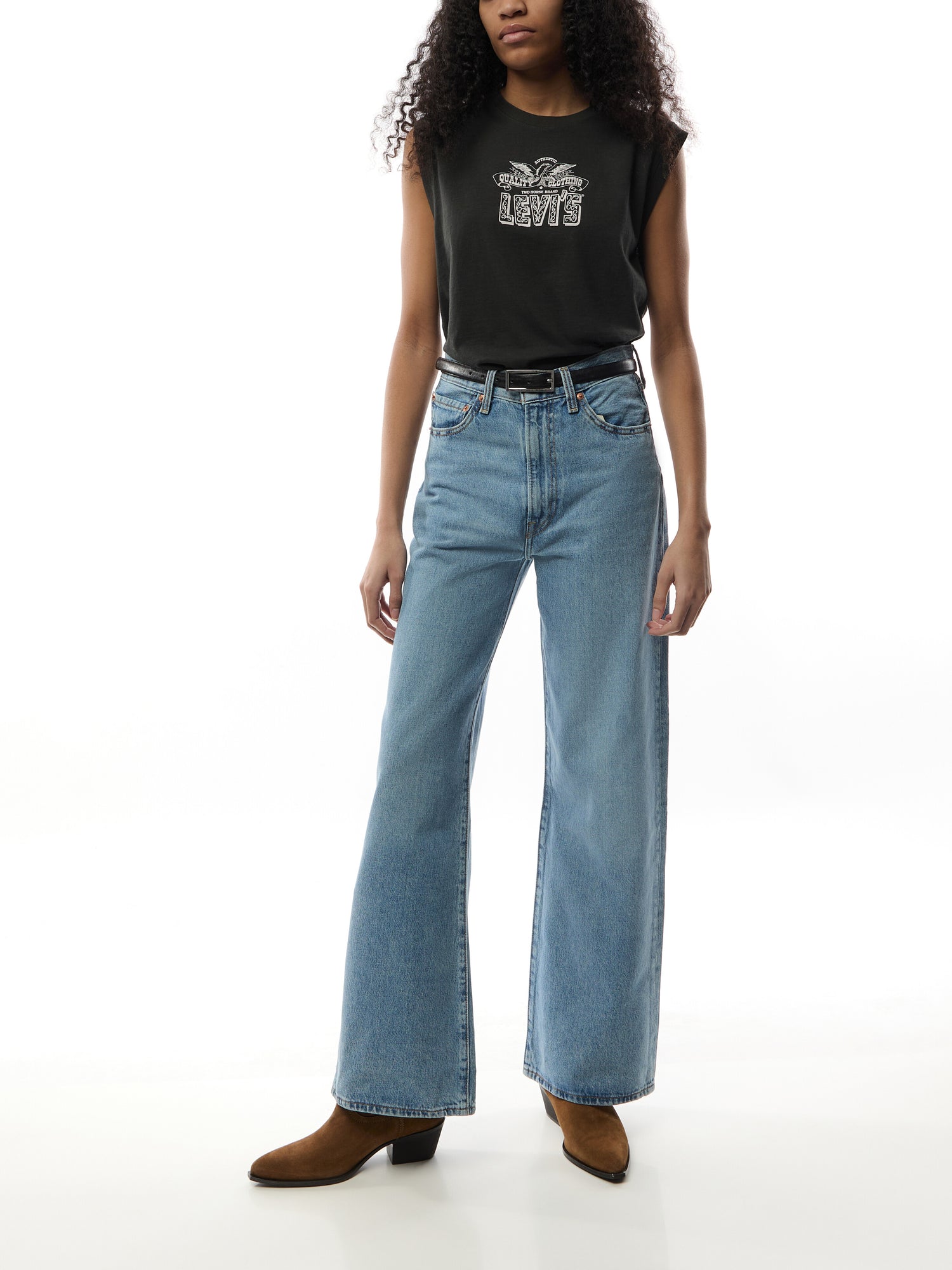 Graphic Boxy Tank
