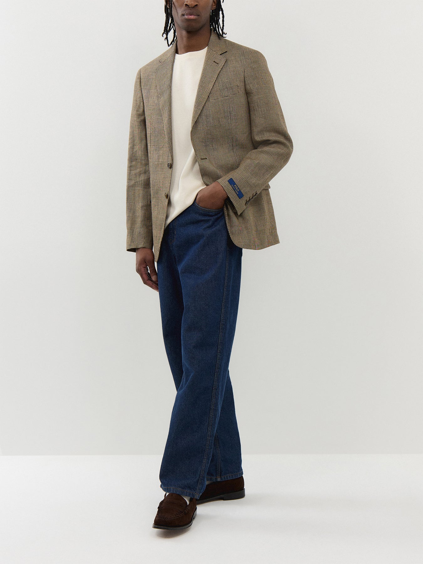Glenplaid Check Blazer