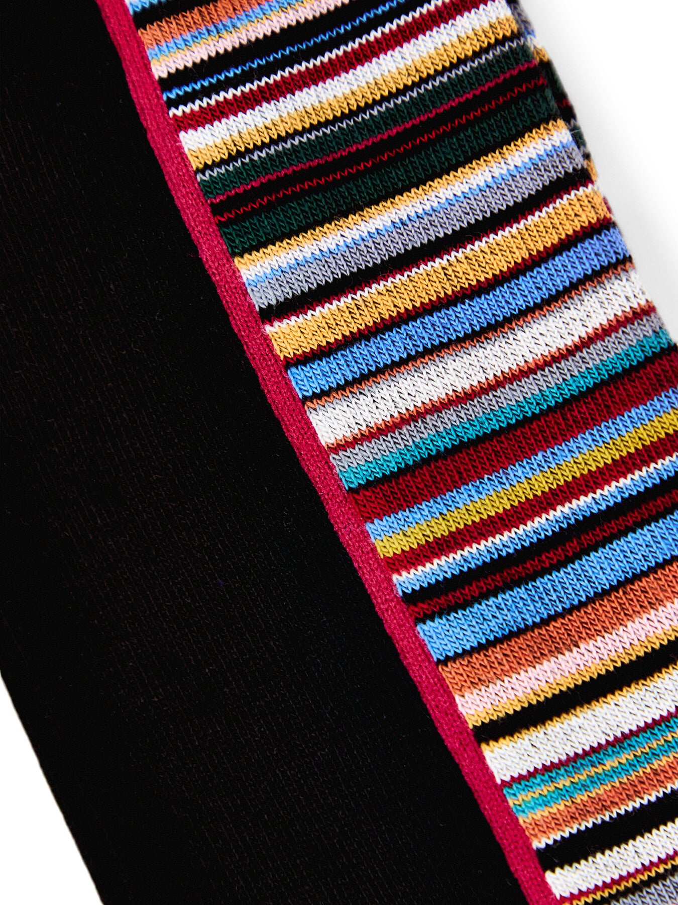 Half Signature Print Crew Socks