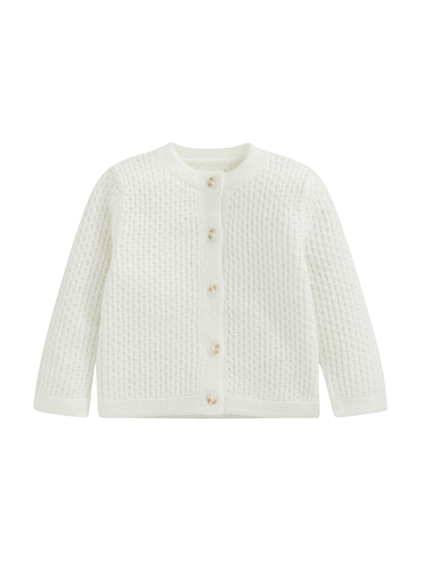 Knitted Cardigan - White