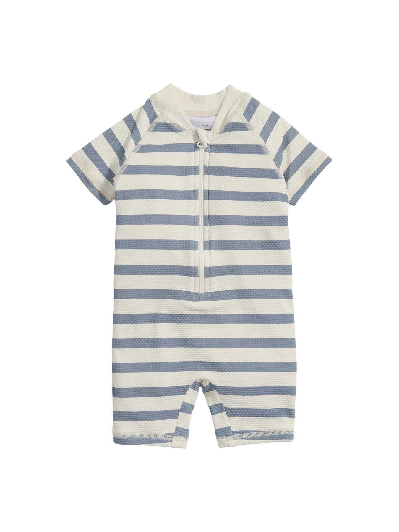 Short Sleeve Rashsuit Swimwear - Stripe