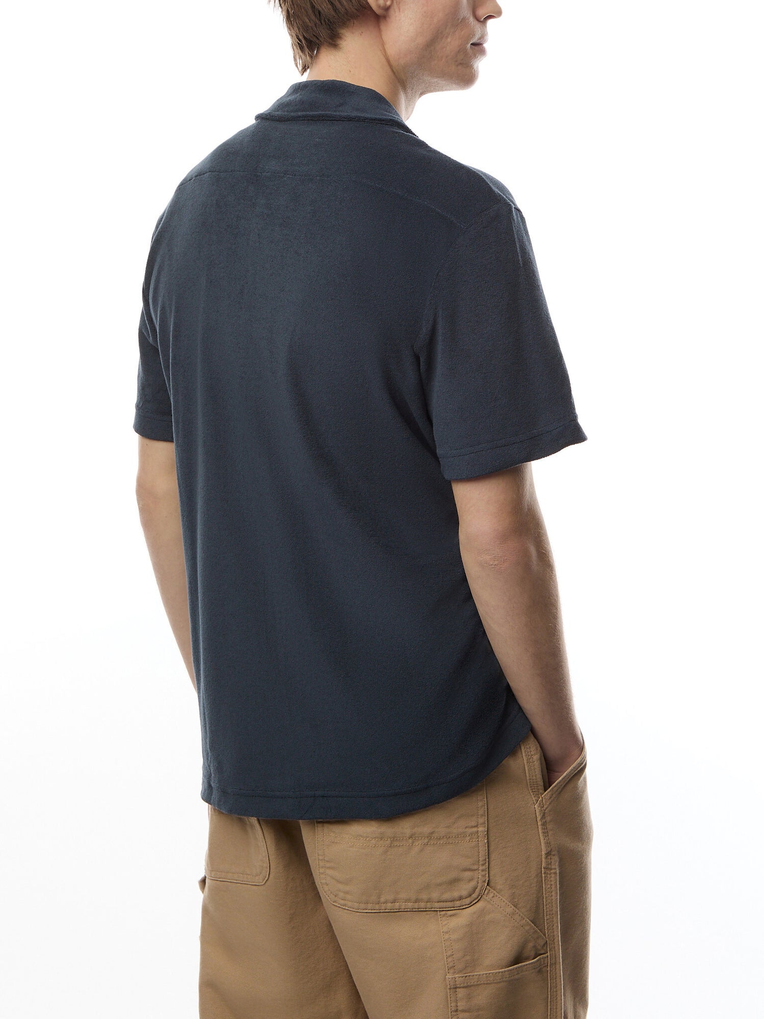 Shortsleeve Towel Stripe Shirt