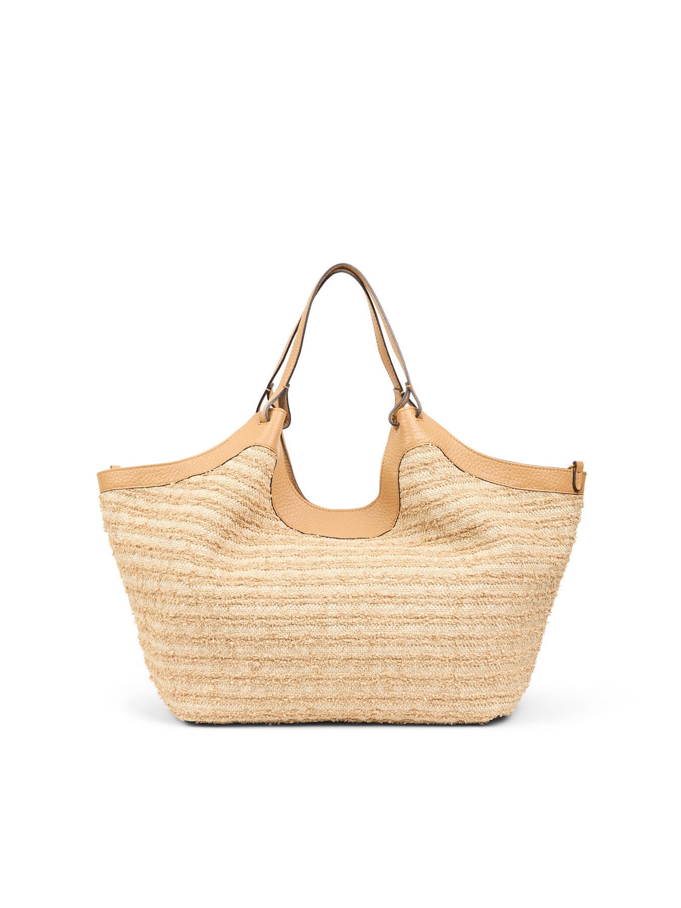 Dua Straw L Shoulder Tote Bag