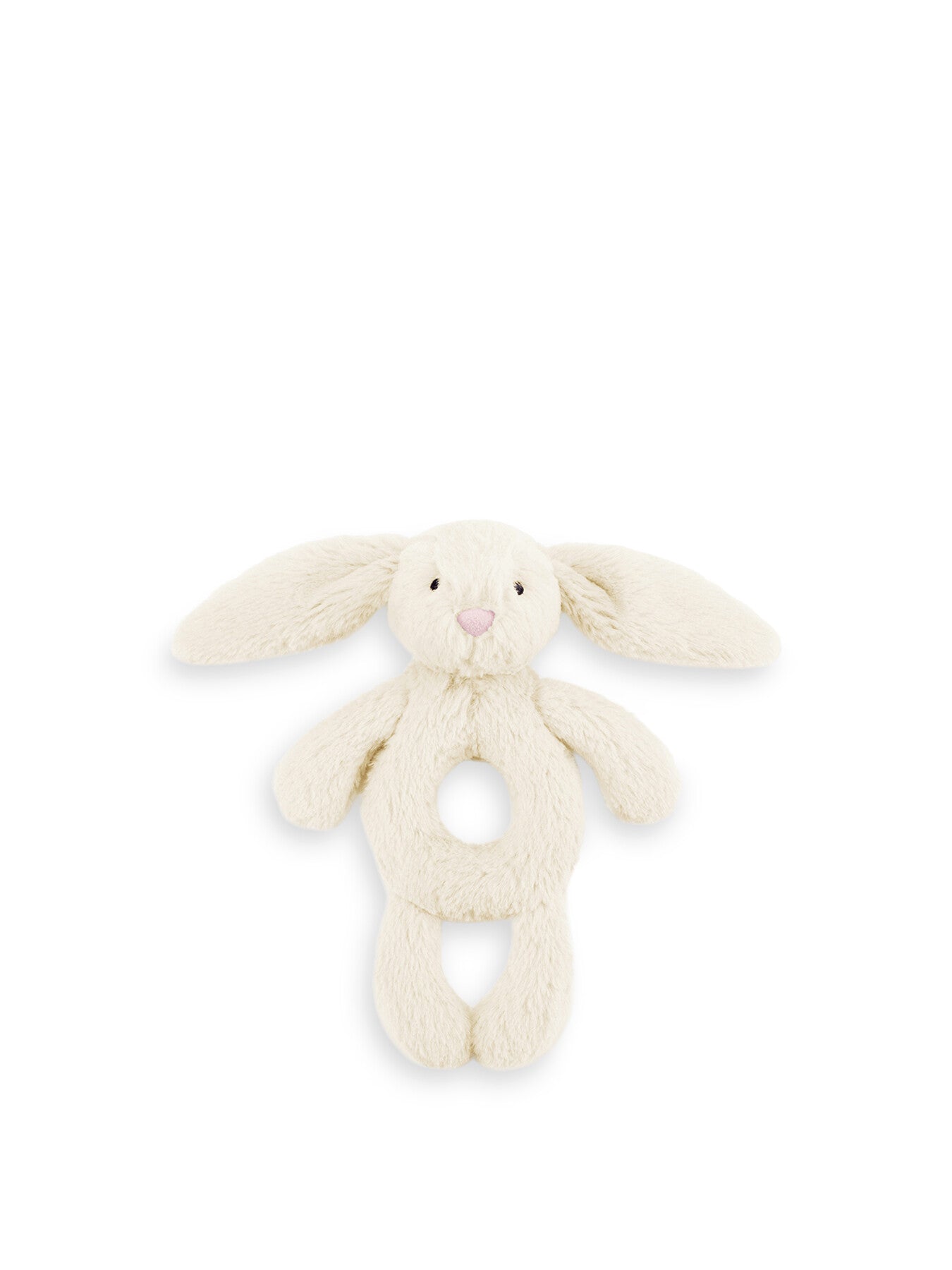 Bashful Cream Bunny Ring Rattle