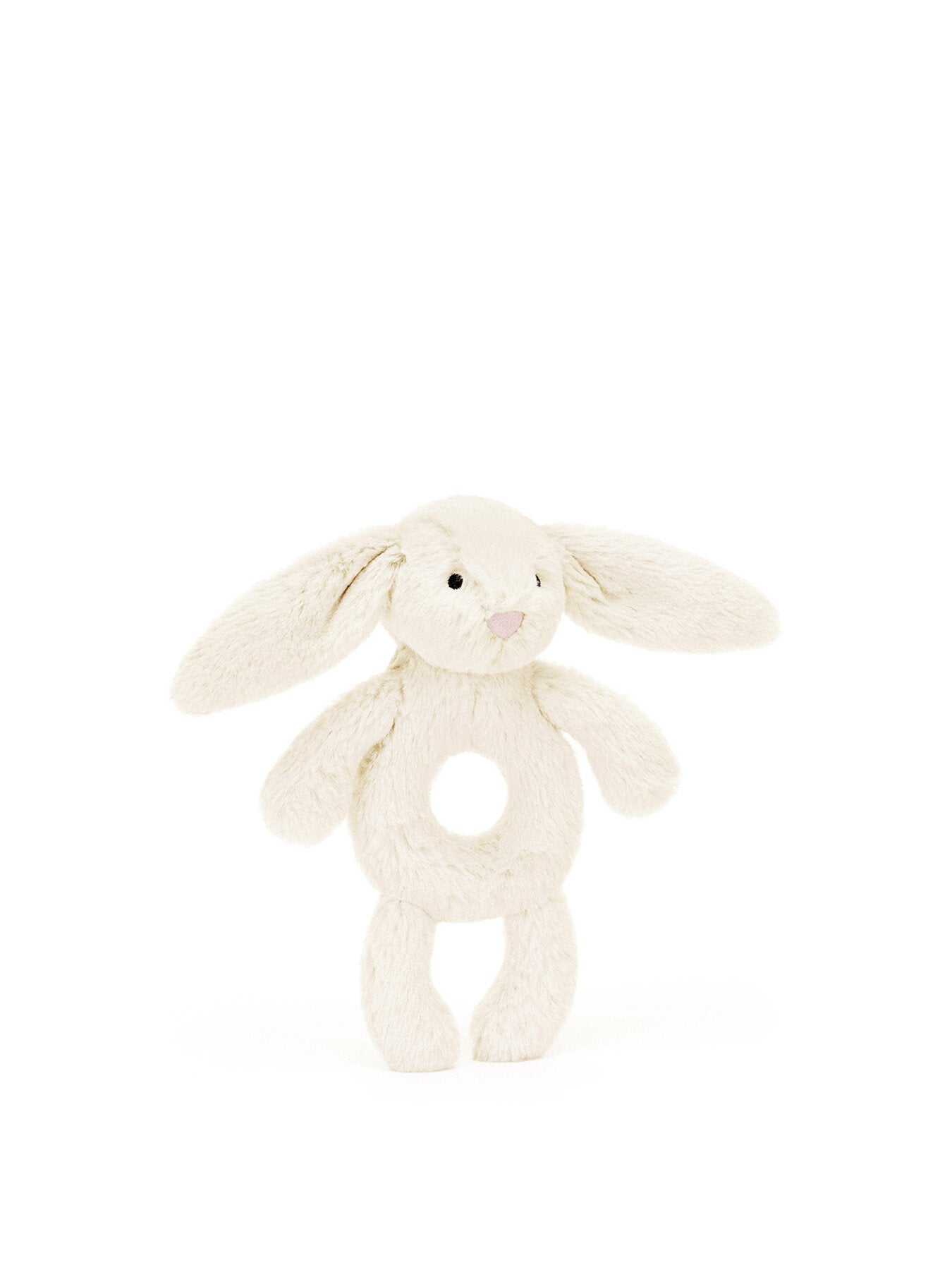 Bashful Cream Bunny Ring Rattle