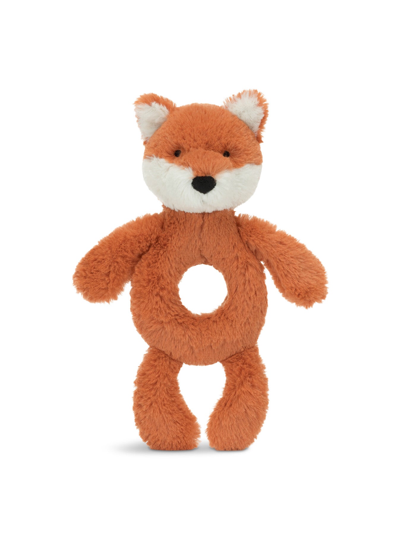 Bashful Fox Cub Ring Rattle