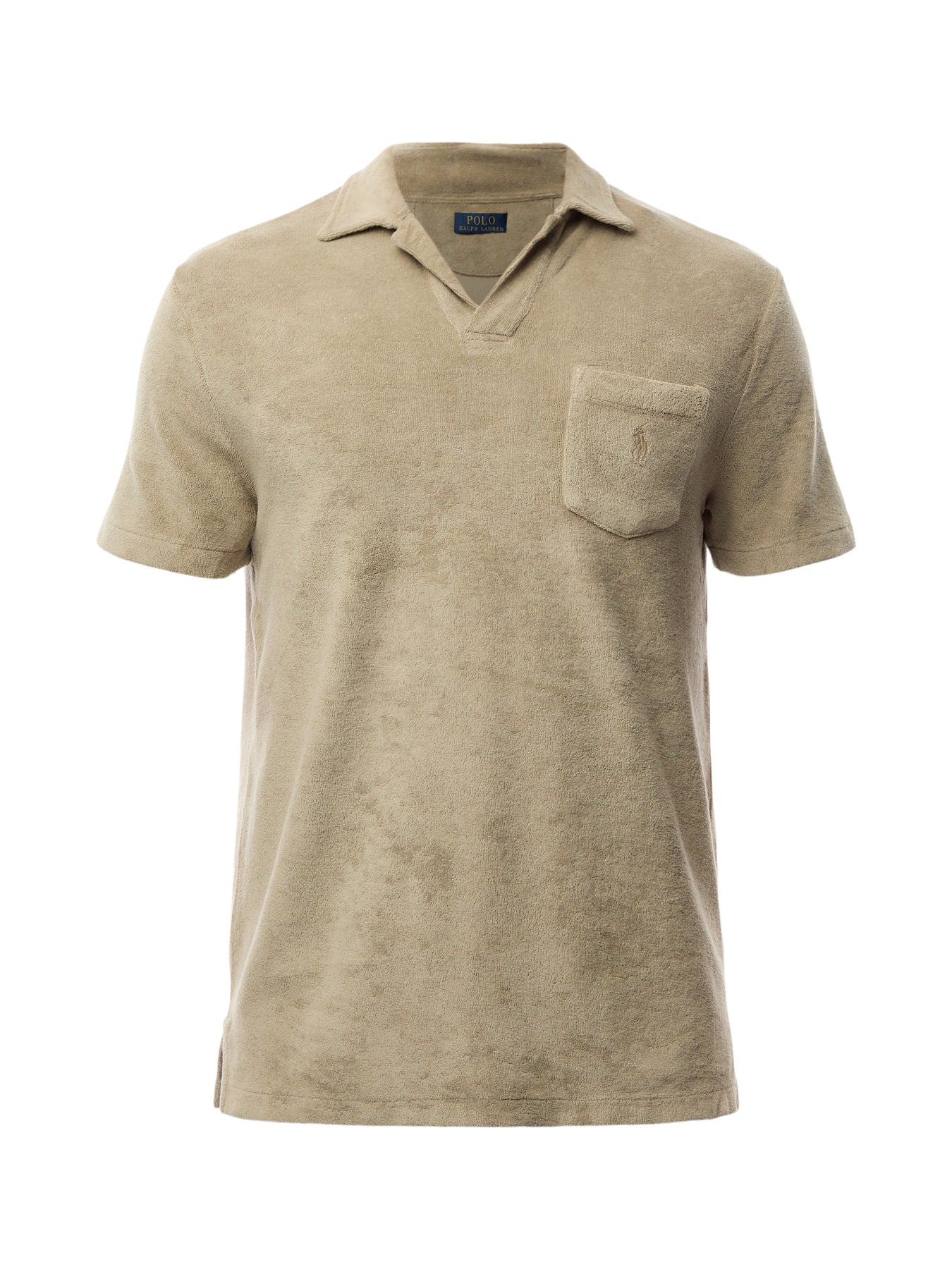 Toweling Polo Top