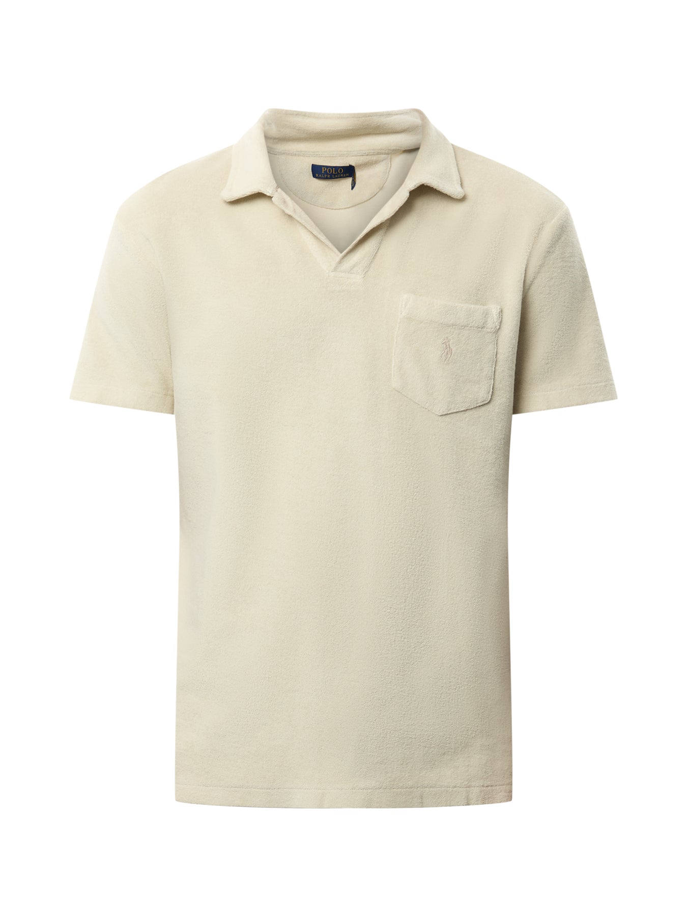 Toweling Polo Top