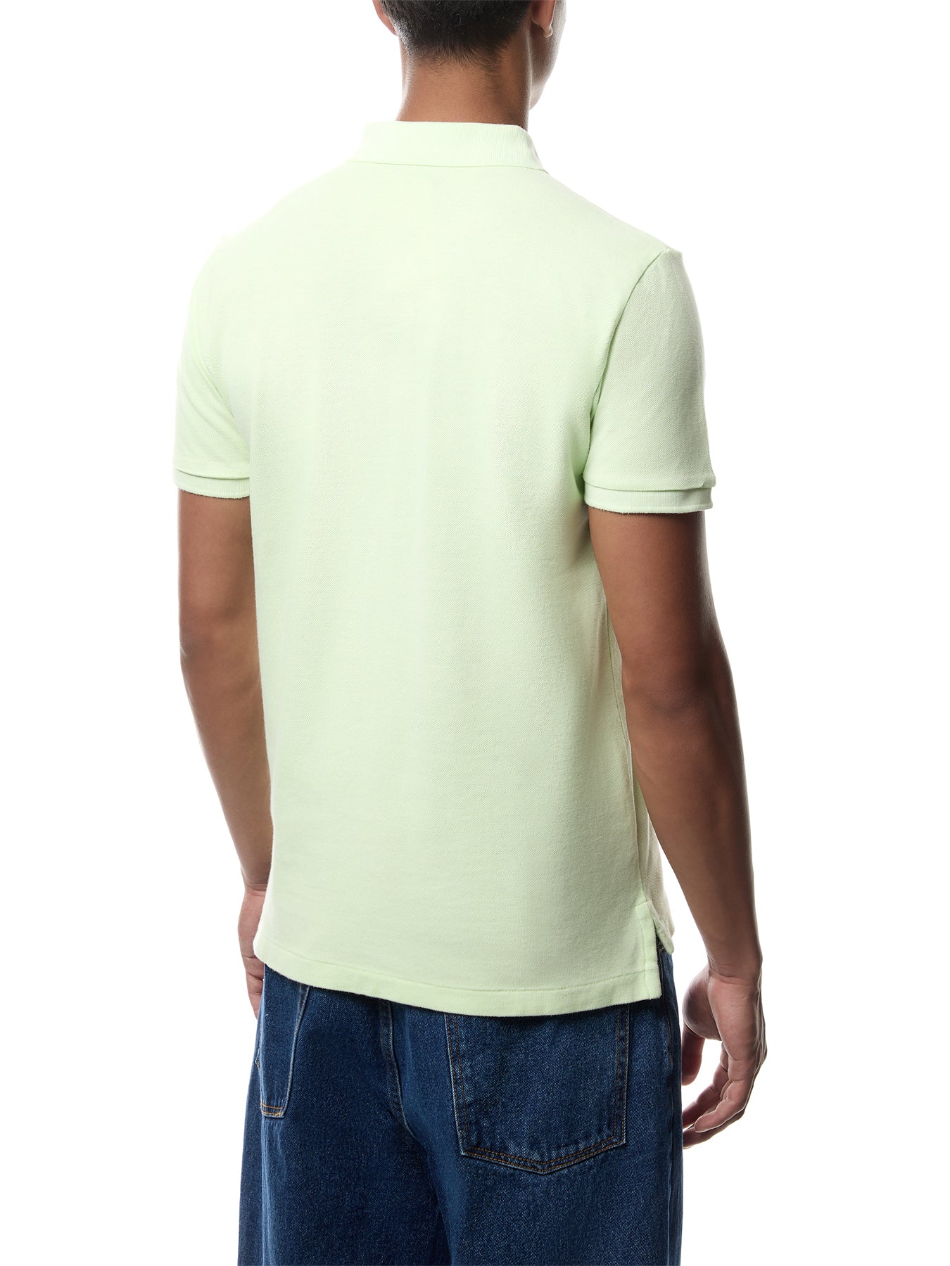 Custom Fit Mineral Dye Polo Top