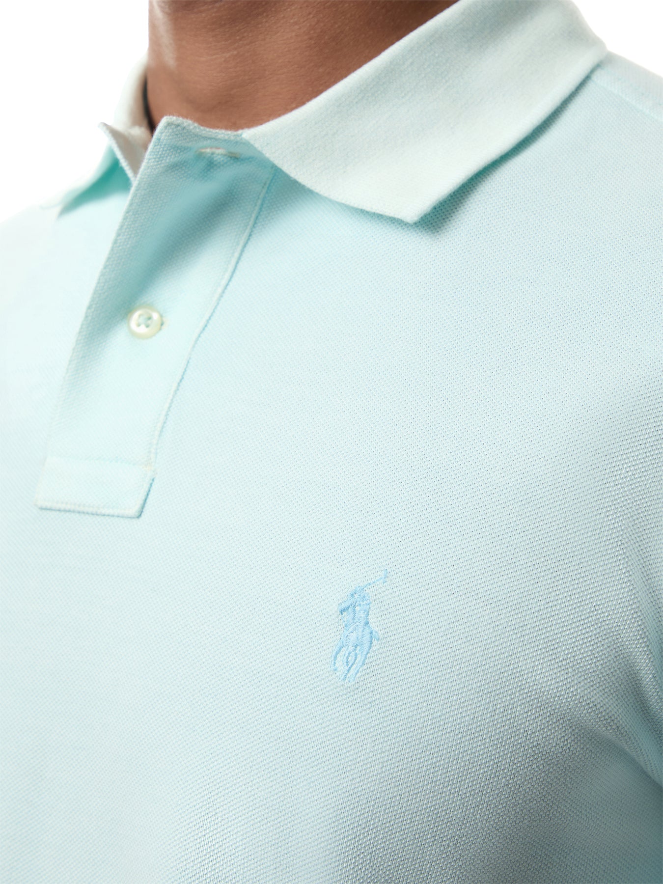 Custom Fit Mineral Dye Polo Top