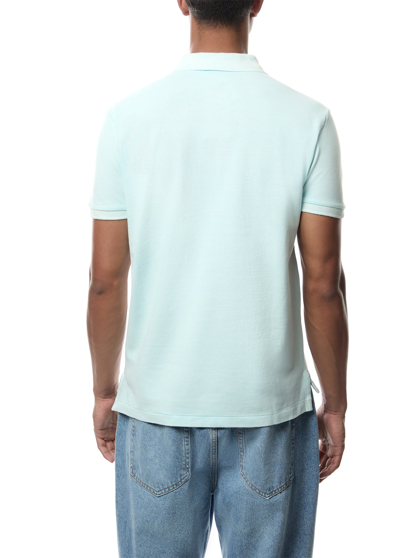 Custom Fit Mineral Dye Polo Top