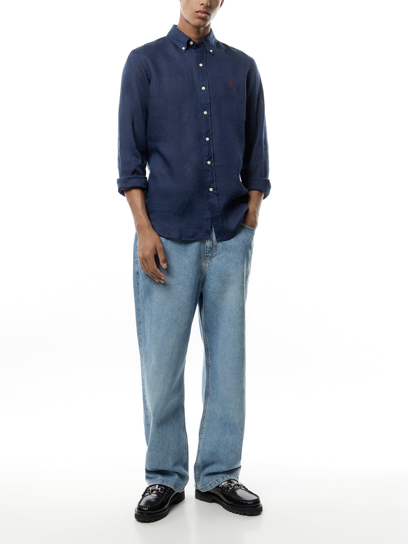 Custom Fit Linen Shirt