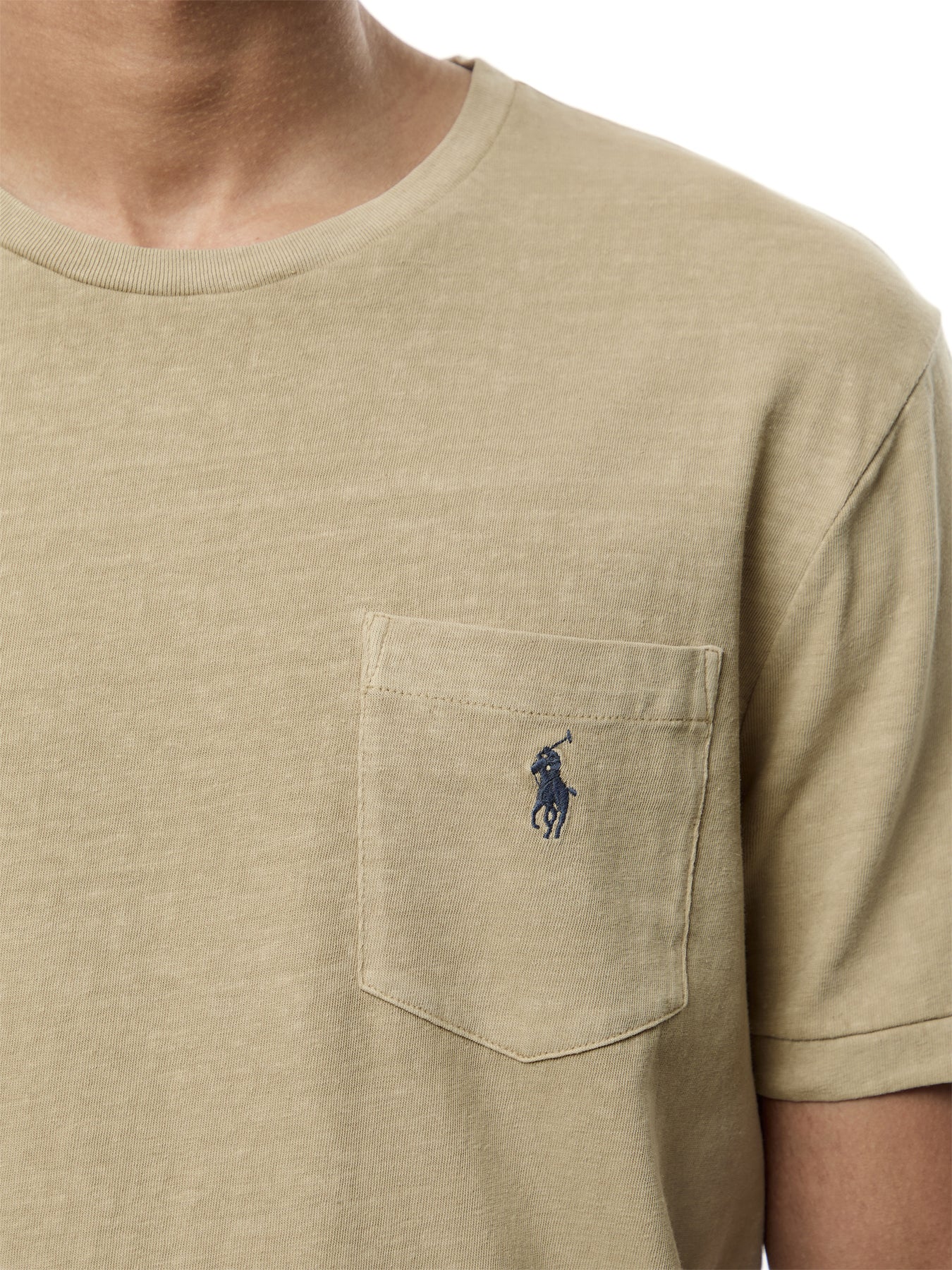 Cotton Linen Pocket Tee