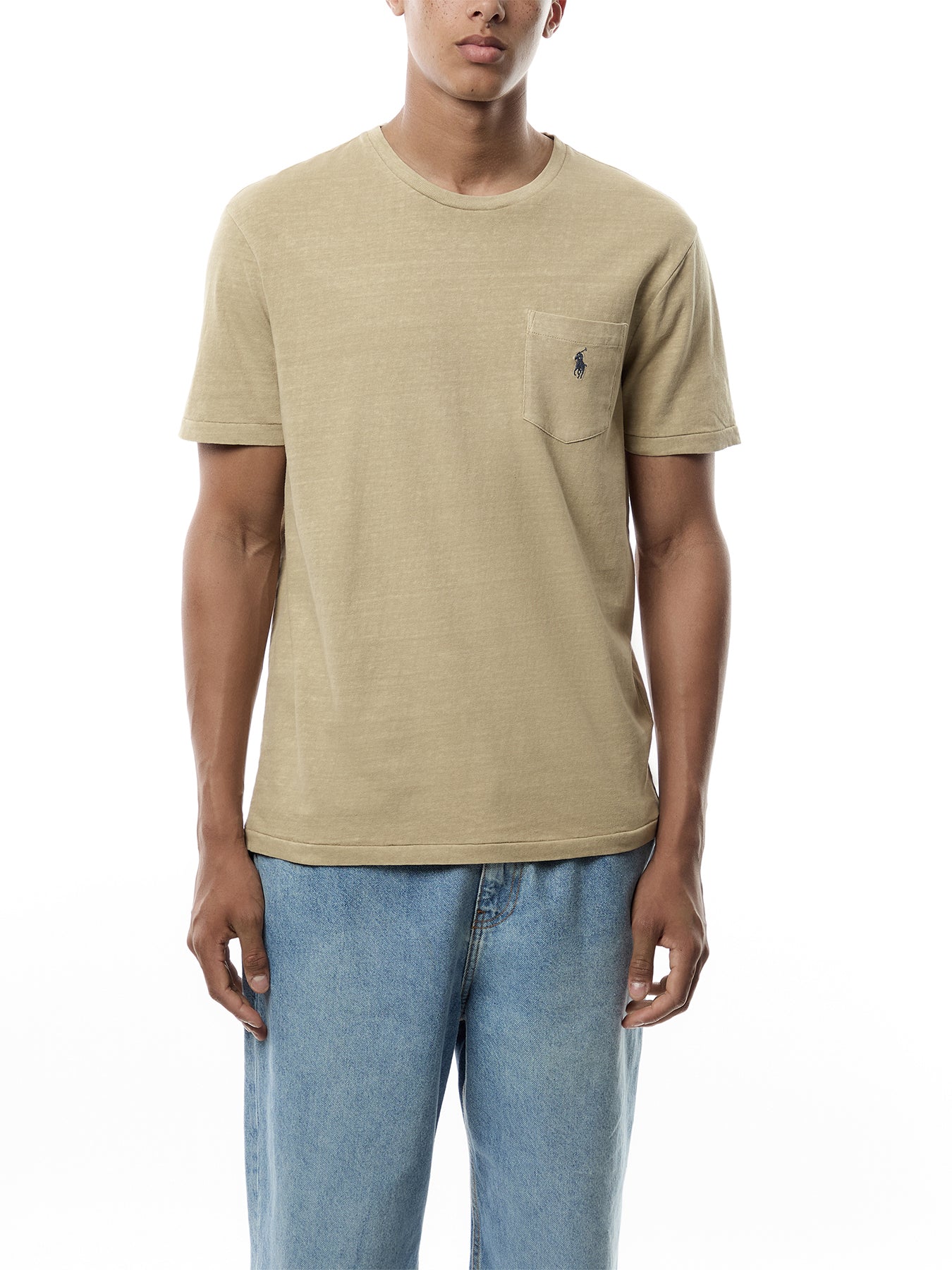 Cotton Linen Pocket Tee