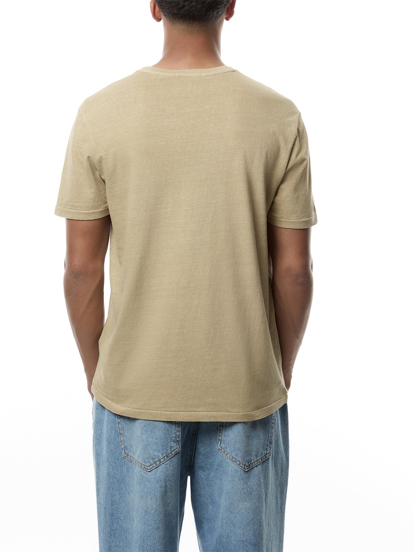 Cotton Linen Pocket Tee