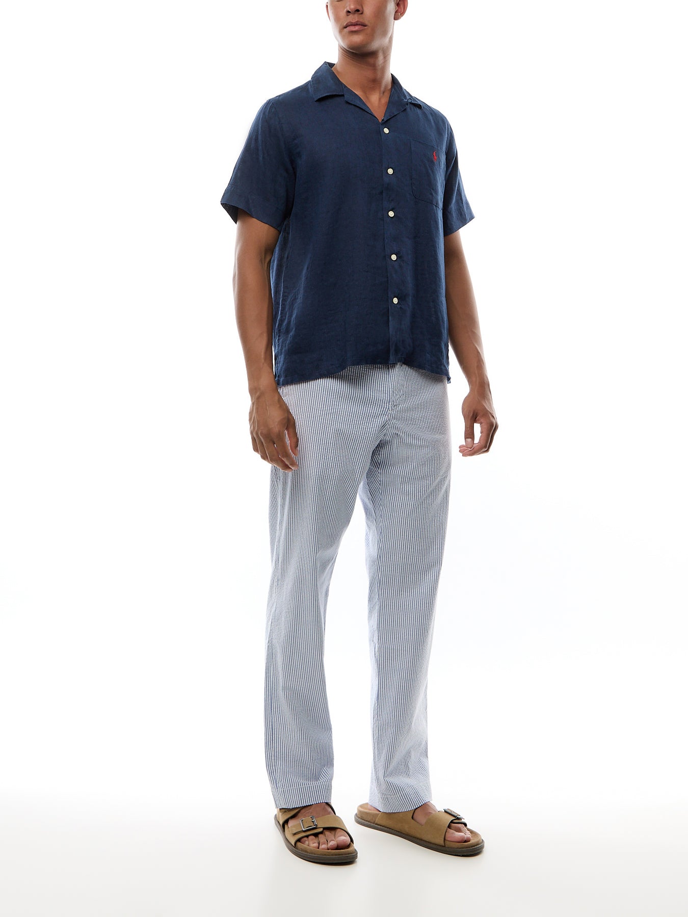 Seersucker Chinos