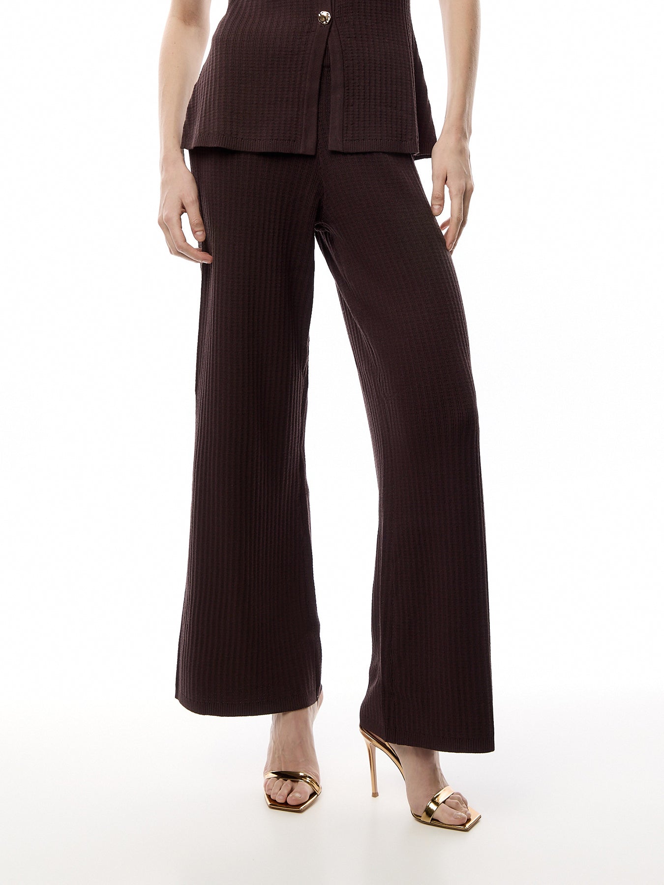 Gabriella Crochet Knit Trouser
