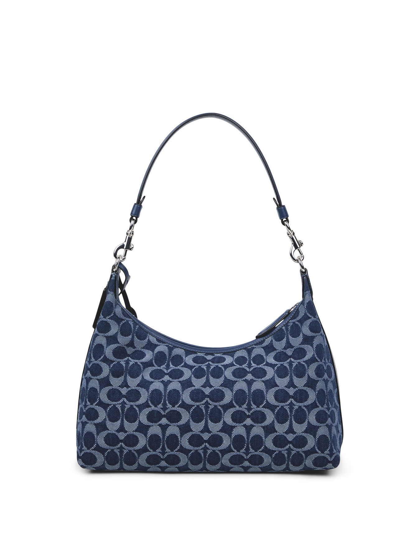 Washed Denim Signature Juliet Shoulder Bag