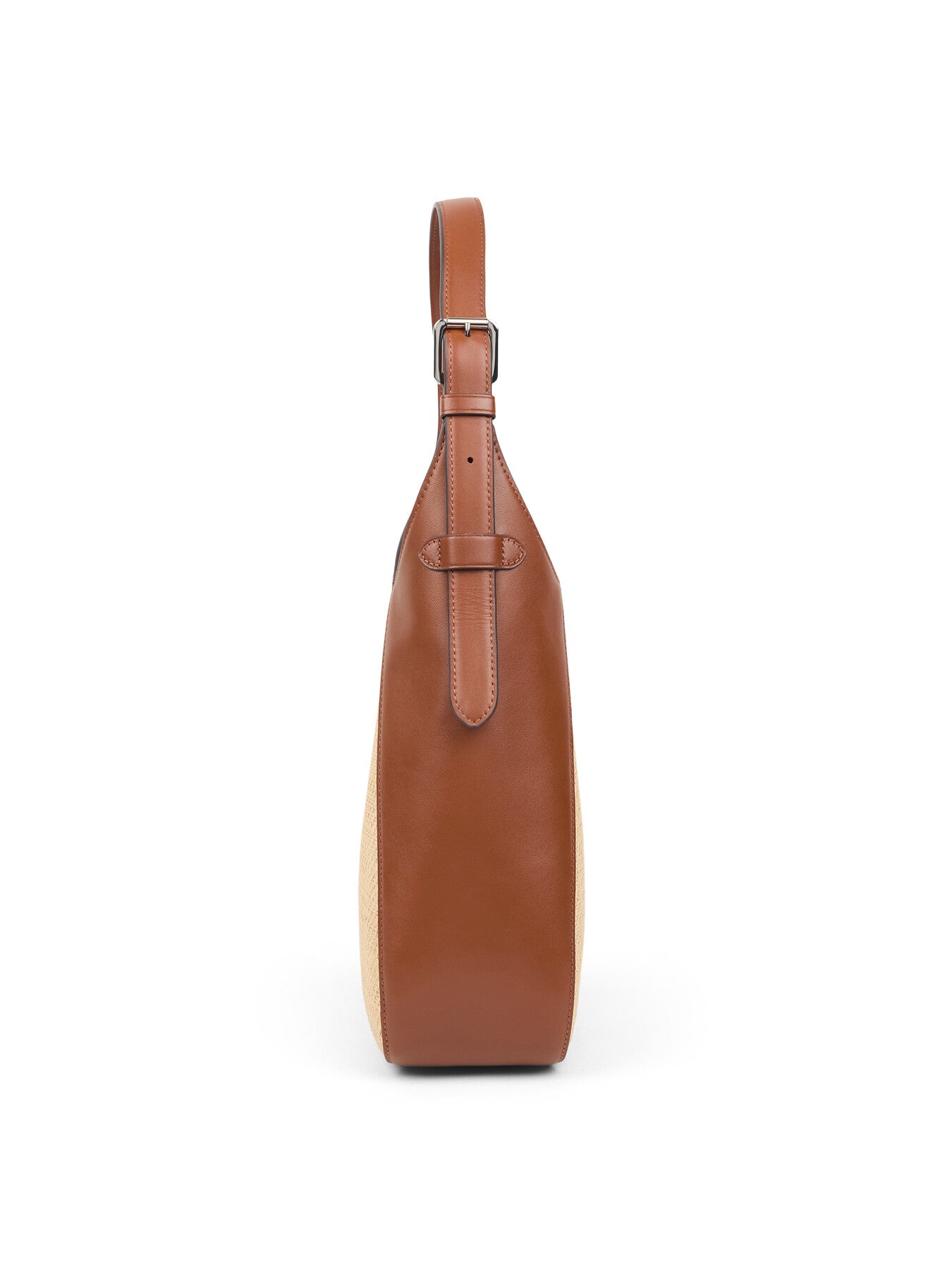 Raffia Large Tanner Shoulder Bag
