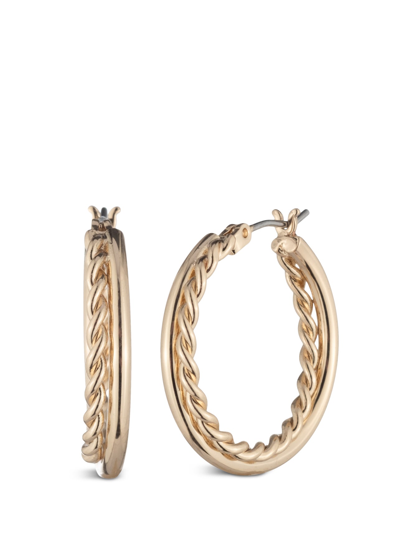 PE 25MM ROPE TWIST HOOP-GLD