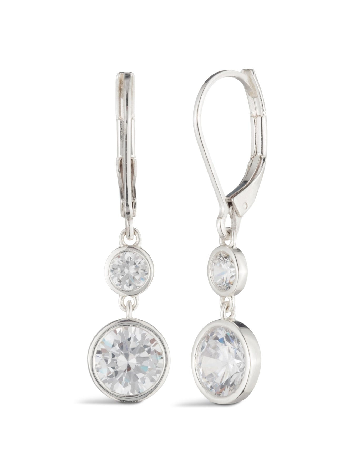 Silver Drop Earring