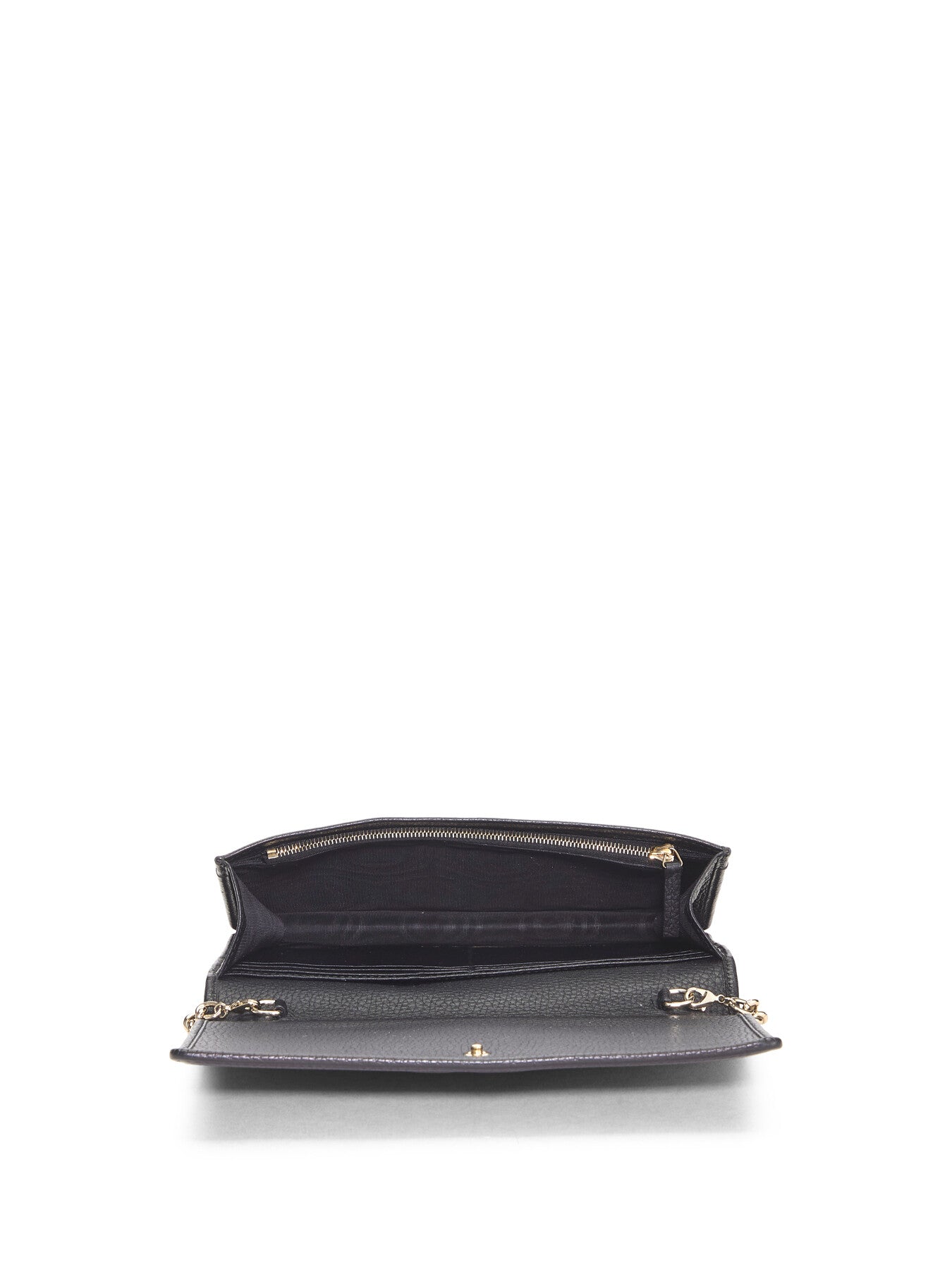 Vintage Gucci Leather Soho Wallet On Chain