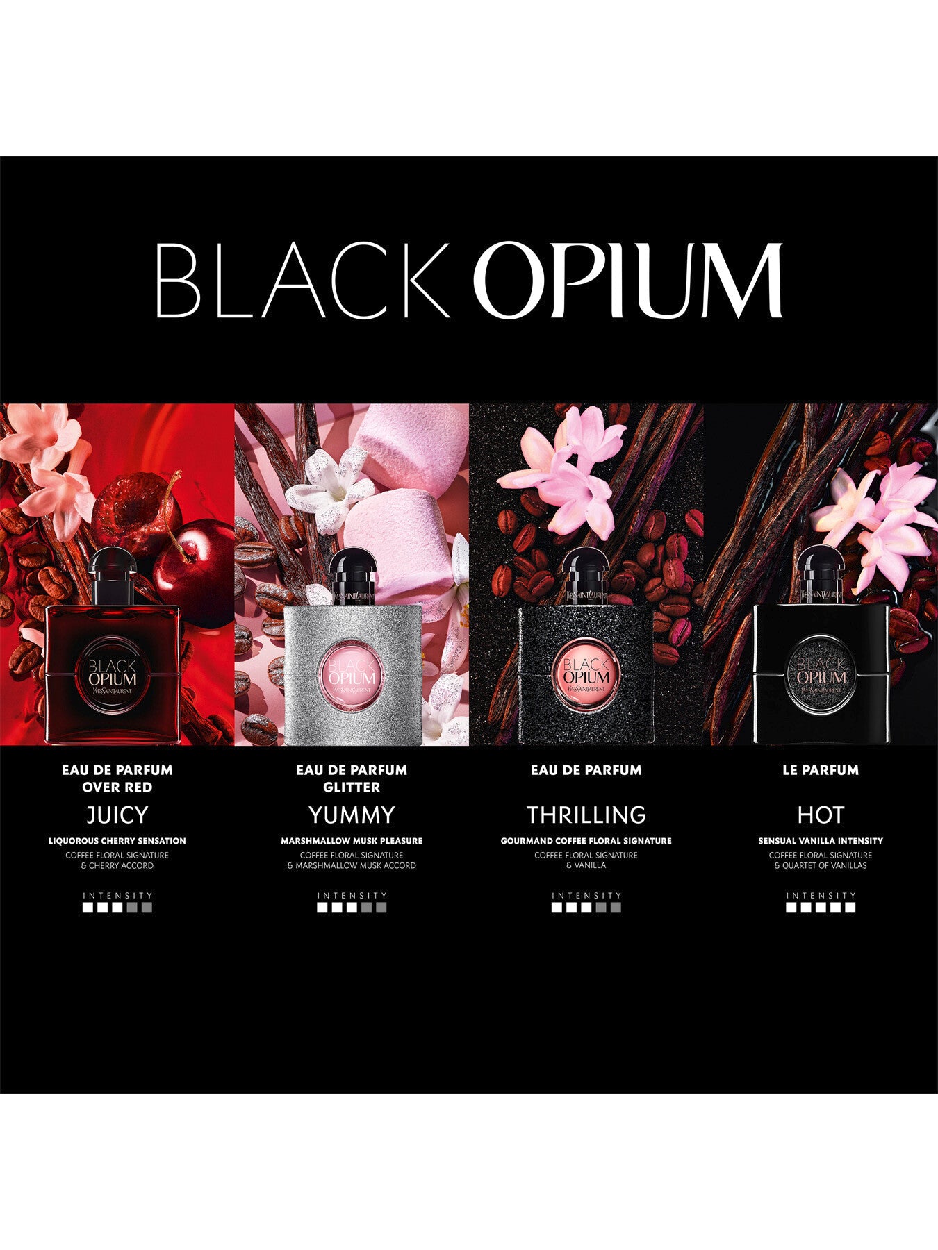 Black Opium Eau de Parfum Glitter 90ml