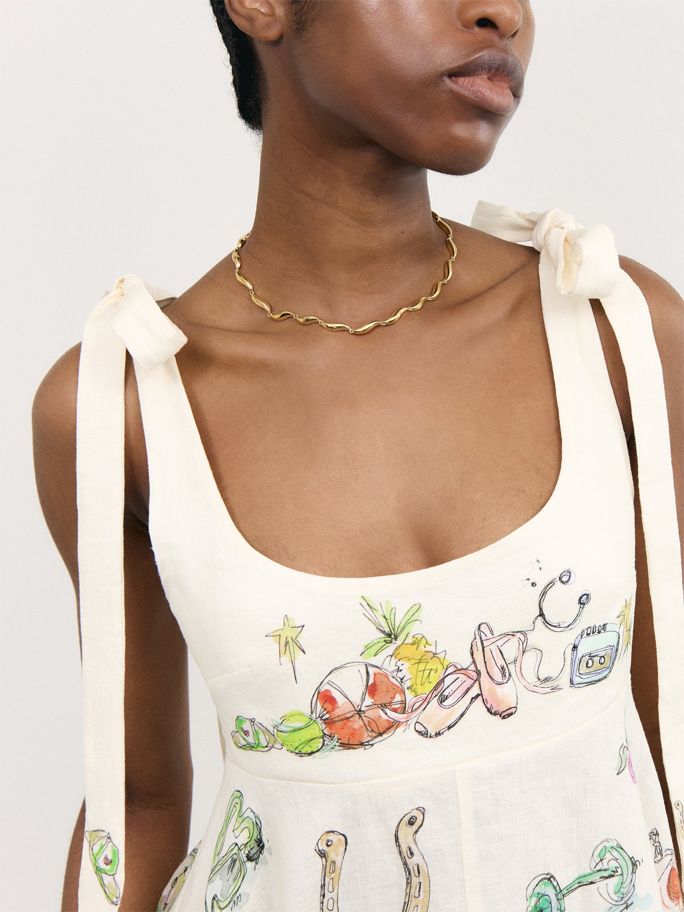 SAVI SIGNATURE LINK CHAIN NECKLACE