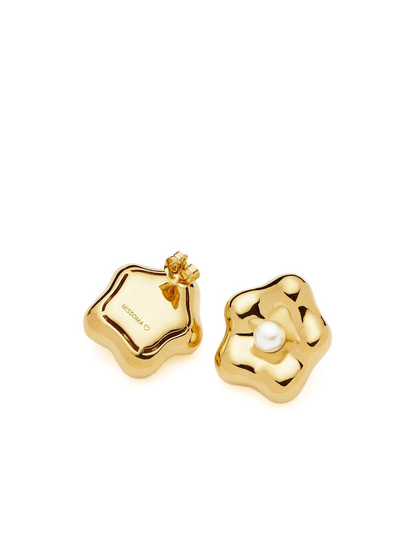 Eny Lee Parker Pearl Flower Studs