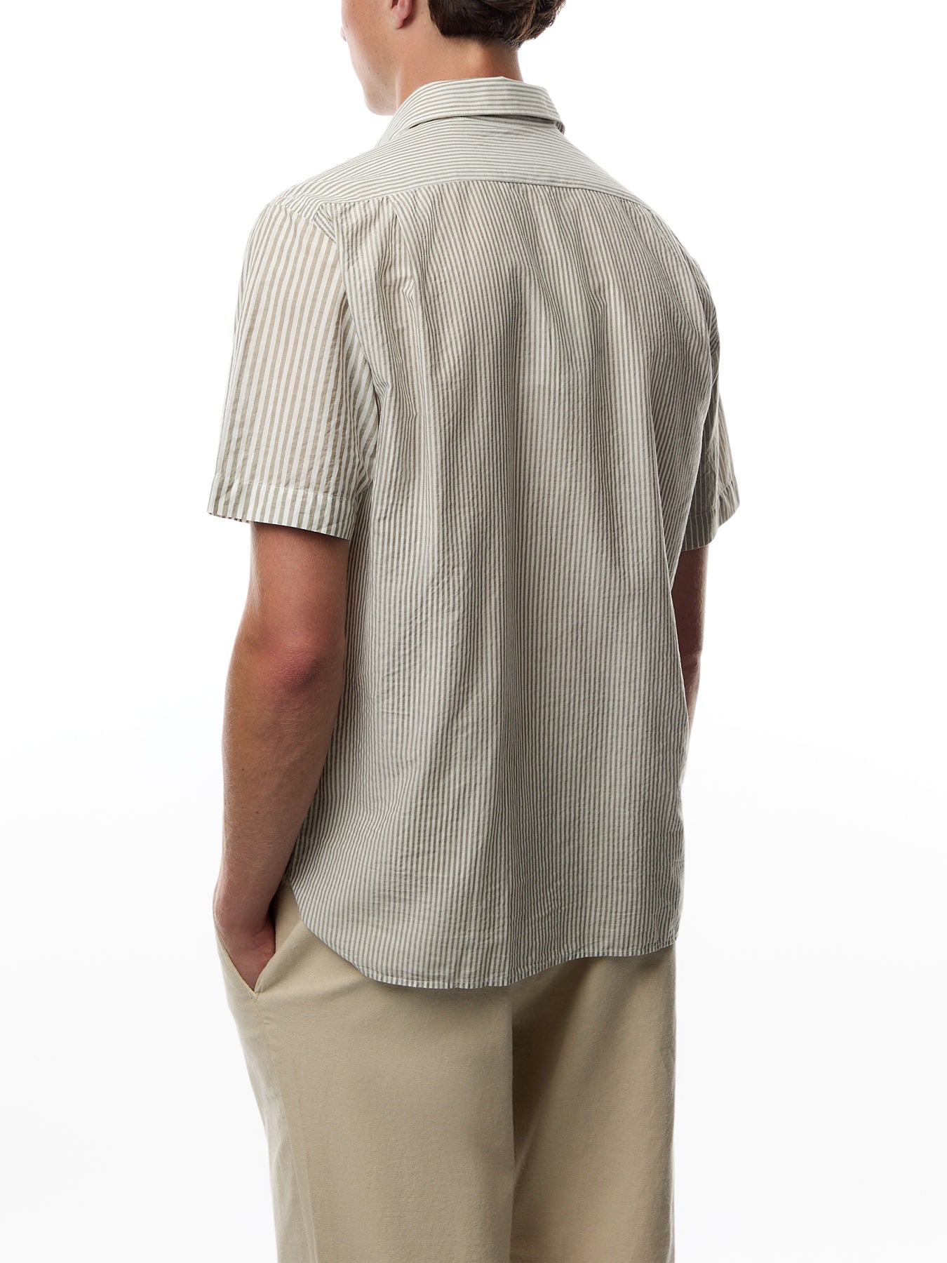 Mussoletta Washed Paul Pat Men Woven Shirt