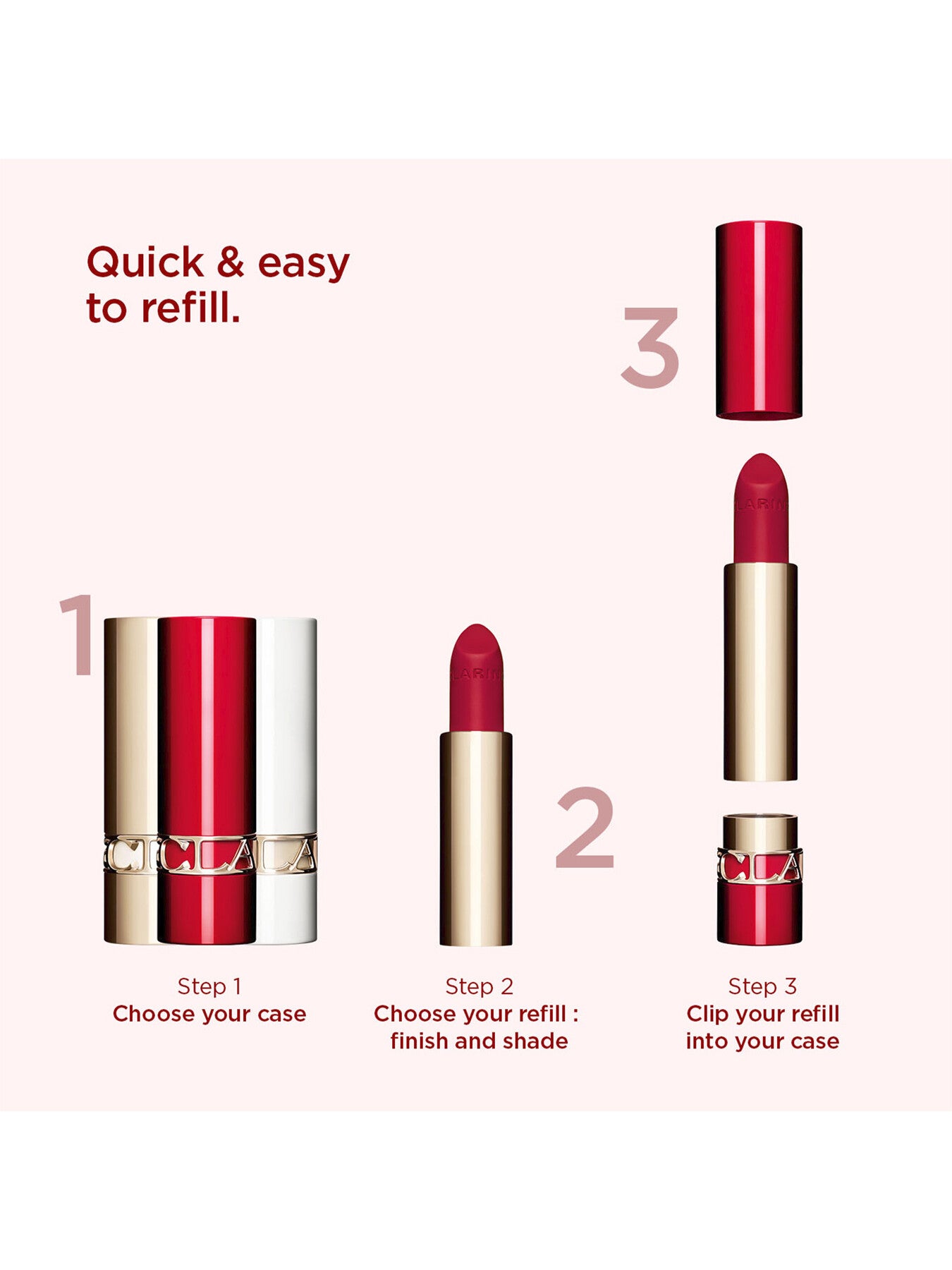 Joli Rouge Velvet Lipstick Refill