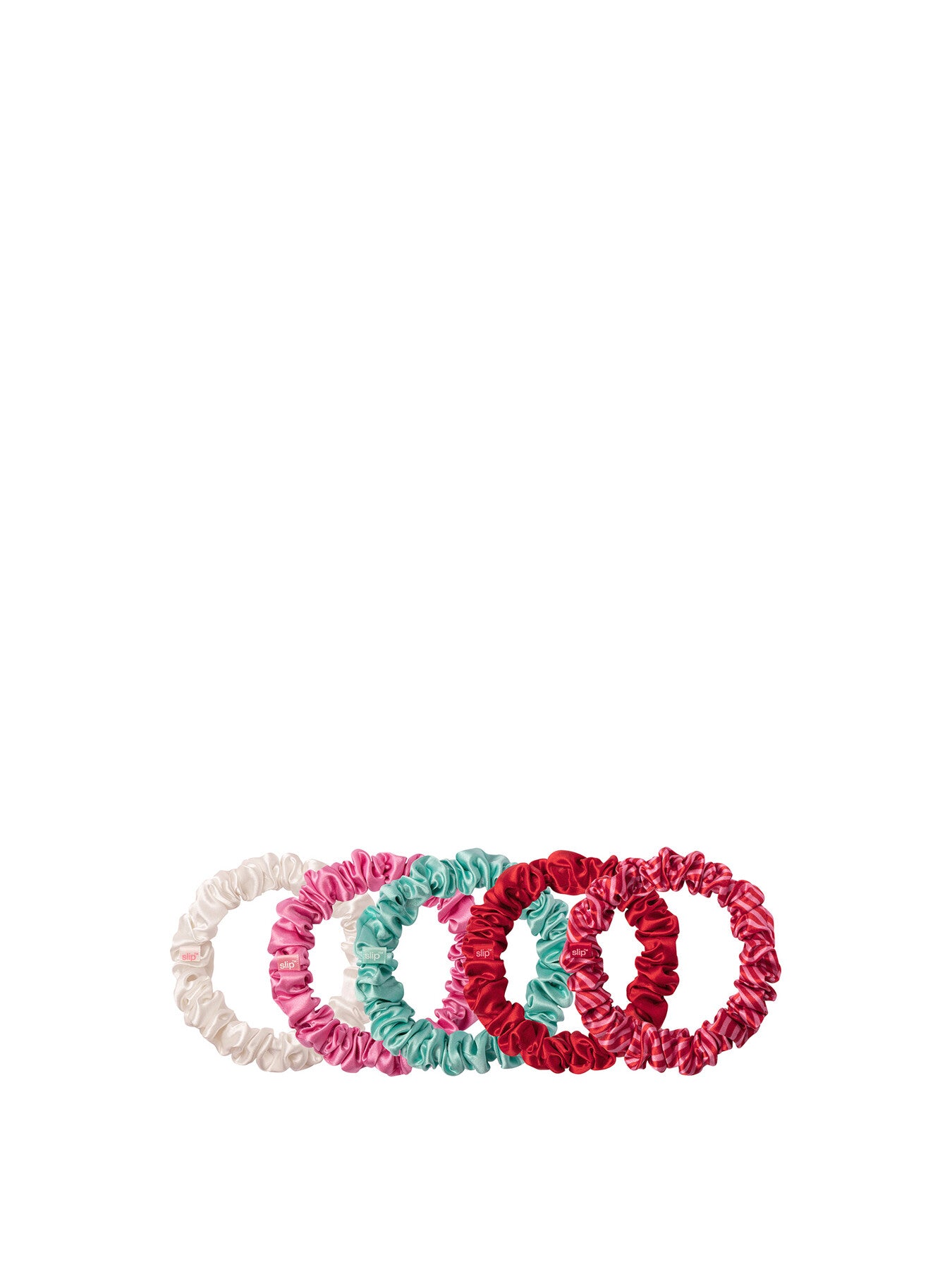 Pure Silk Midi Scrunchies Gelati