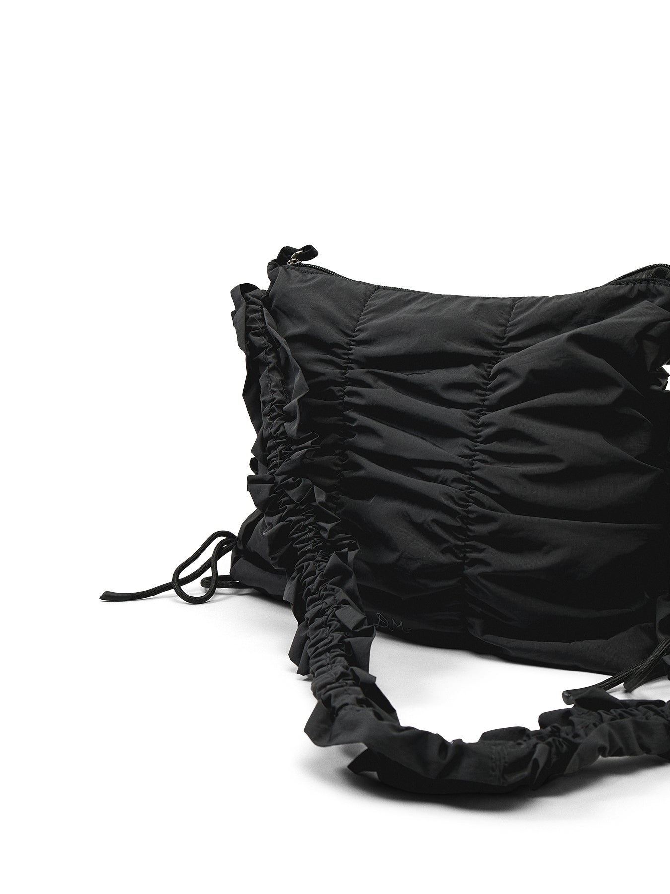 Ruched Tie Bag