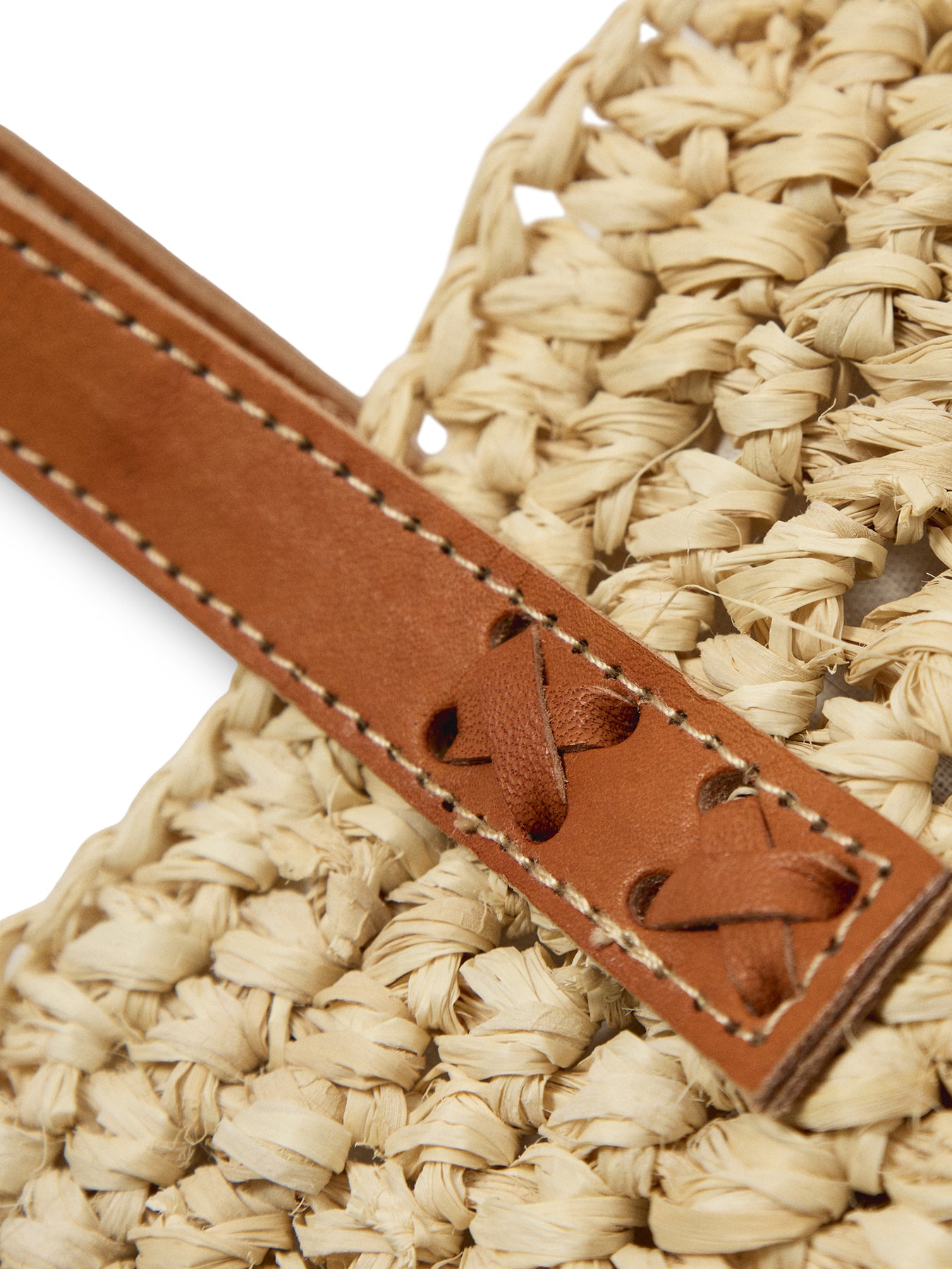 Raffia Tote Shopper