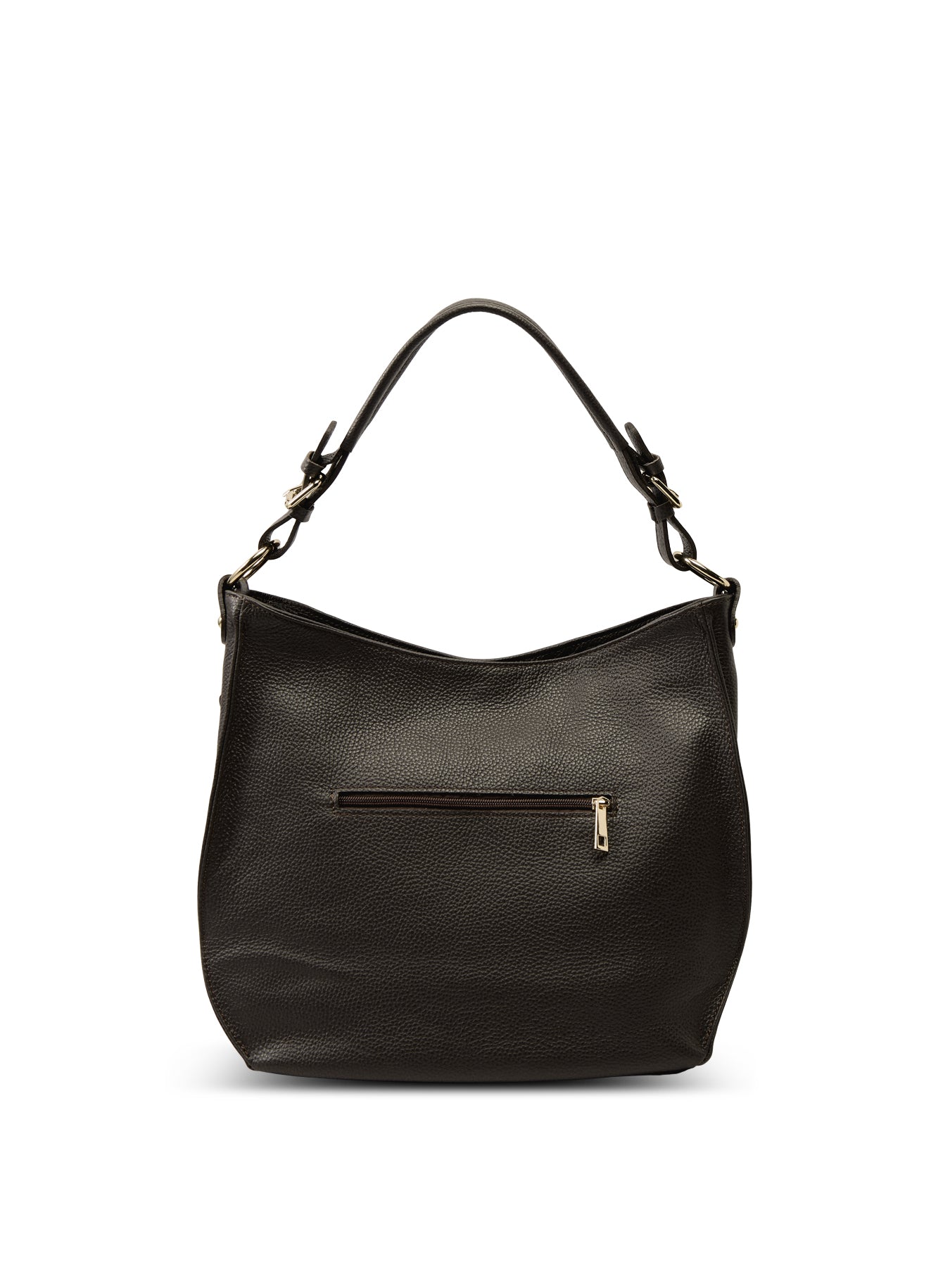 The Harriet Black Leather Bag