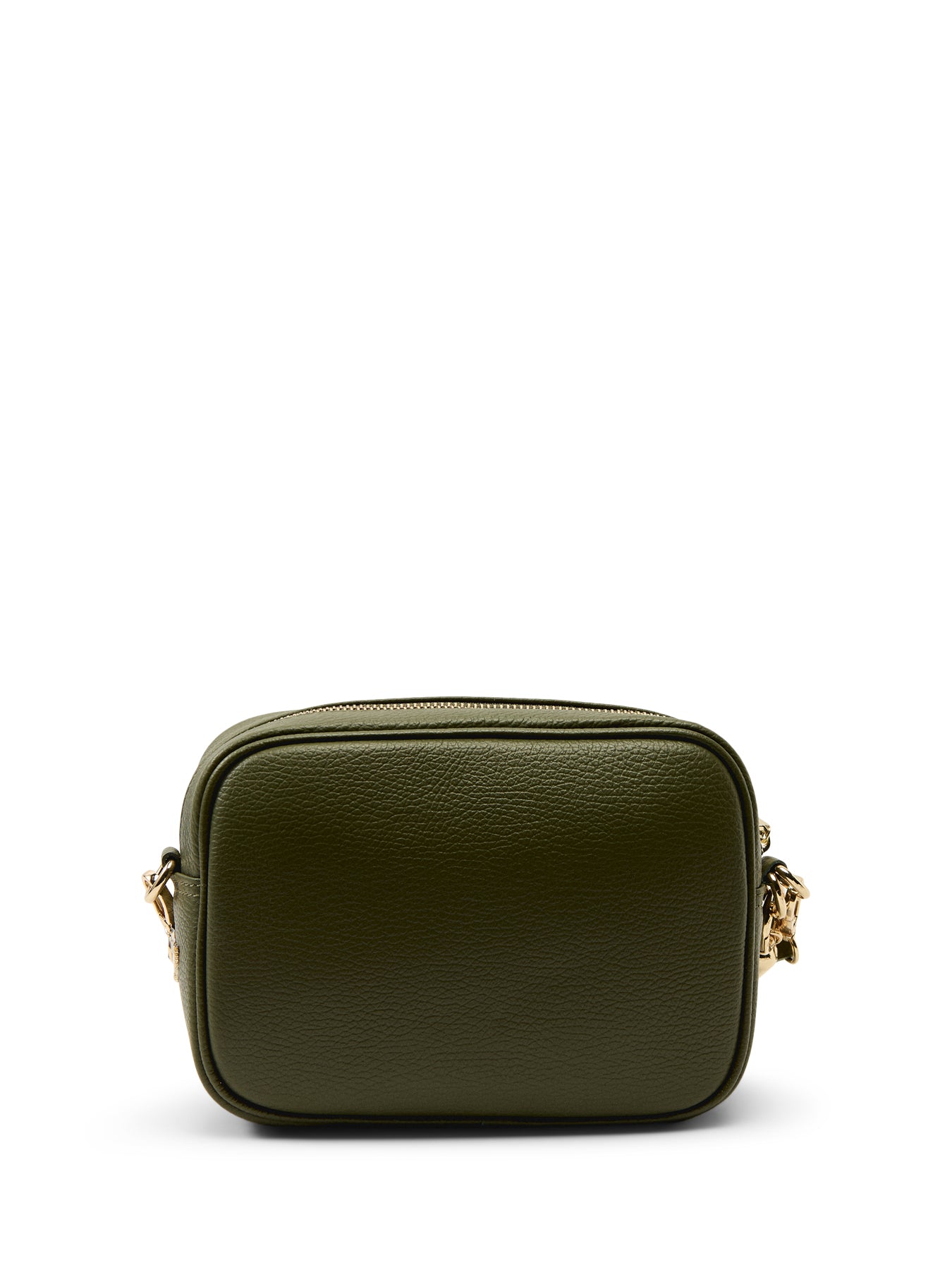 The Tassel Olive Green Leather Crossbody Bag
