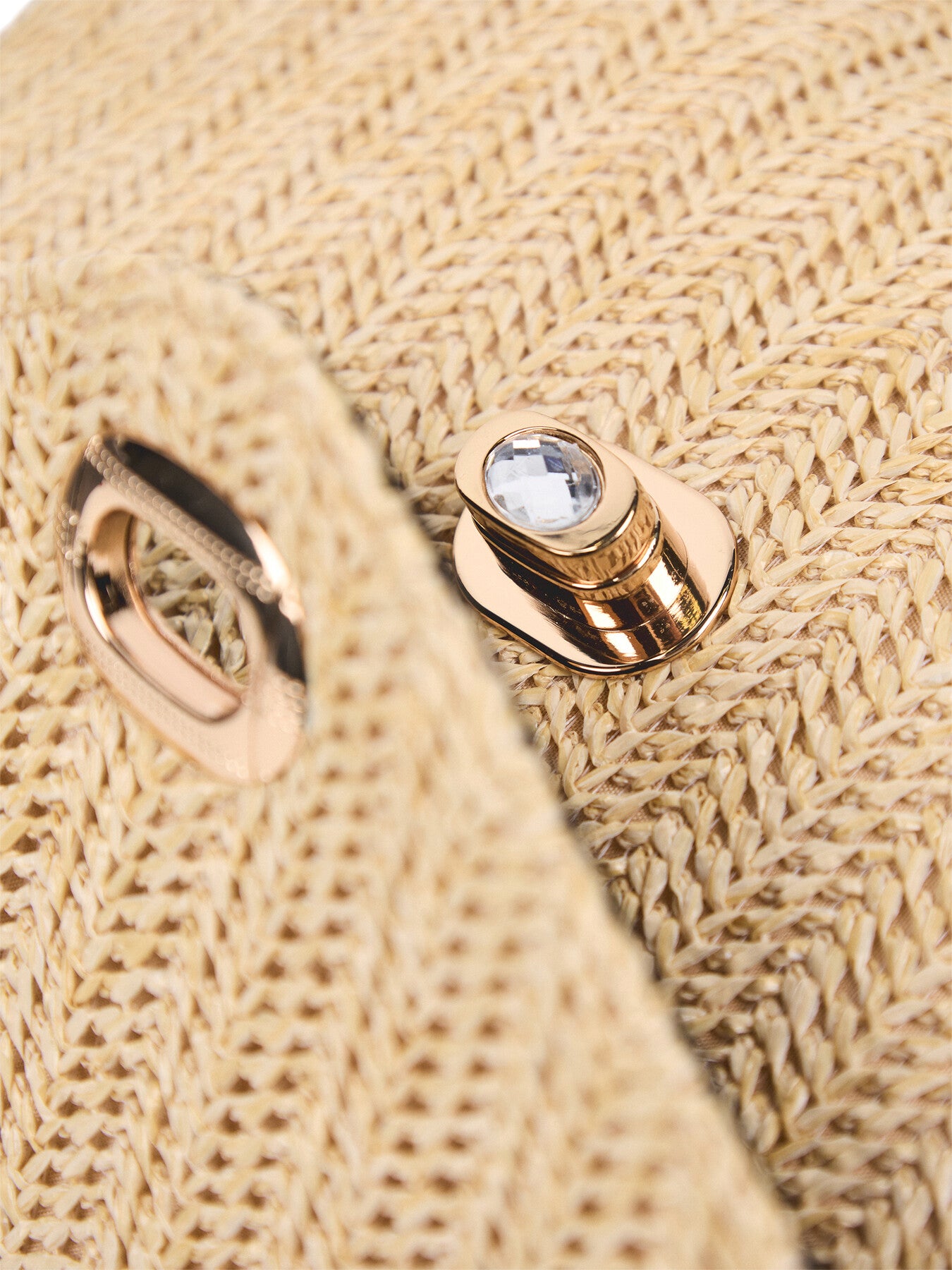 Raffia Clutch Bag