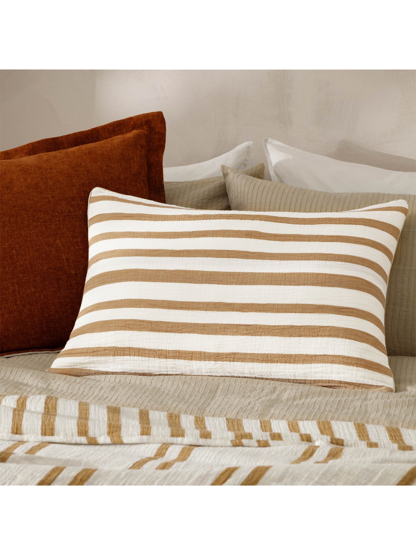 Woven Stripe Cushion 40 x 60cm