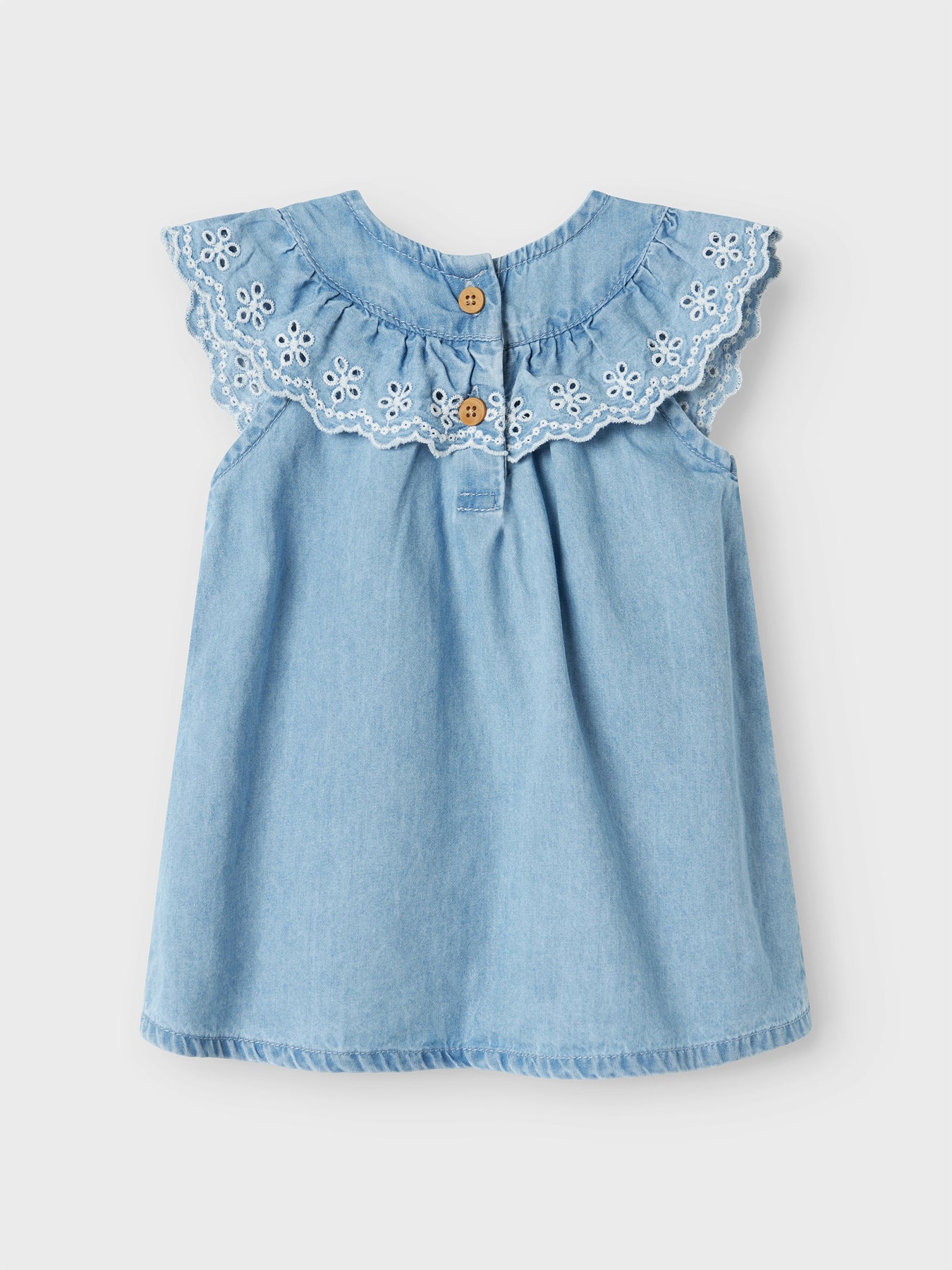 Cotton Lace Trim Dress