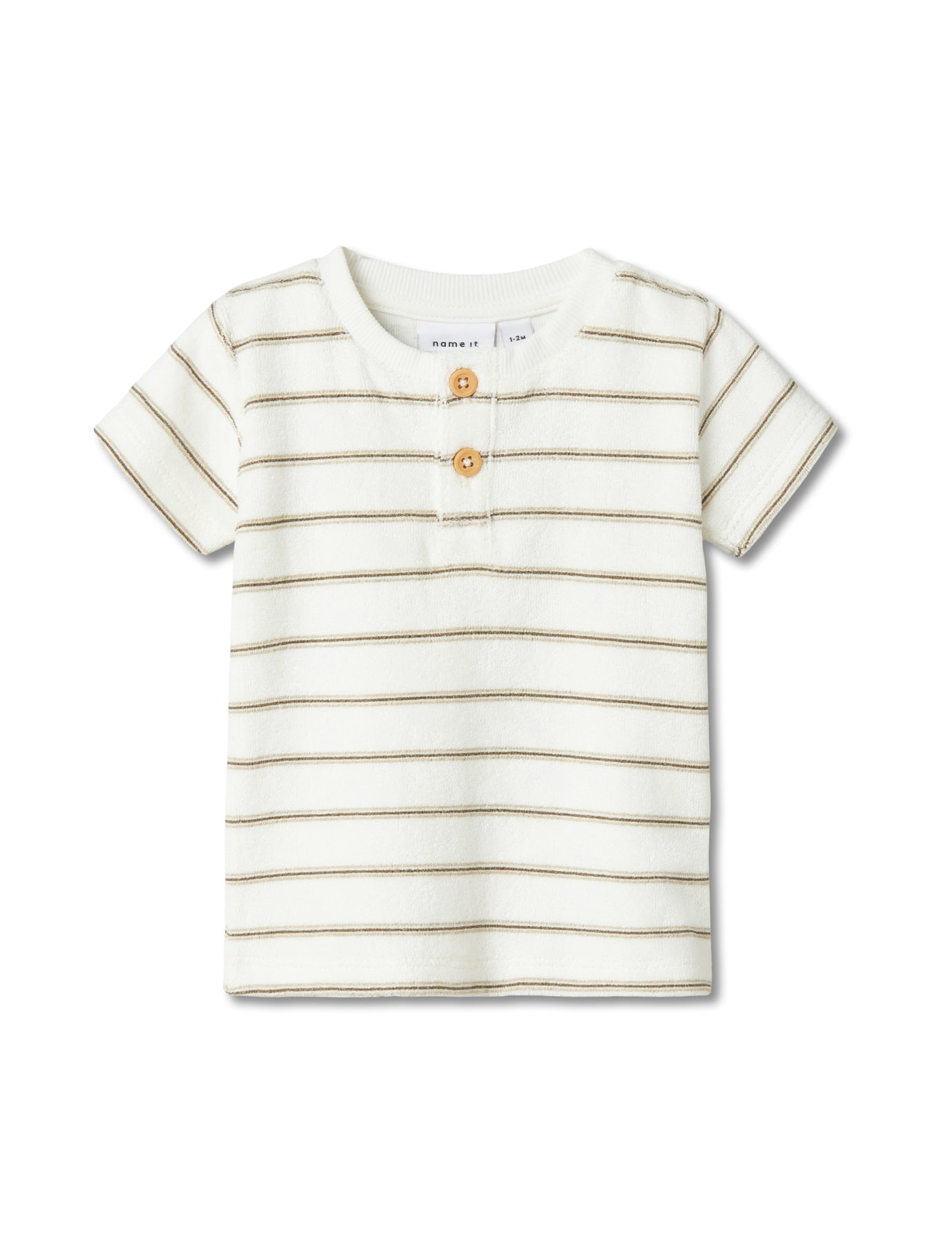 Organic Cotton Short Sleeve Striped Top