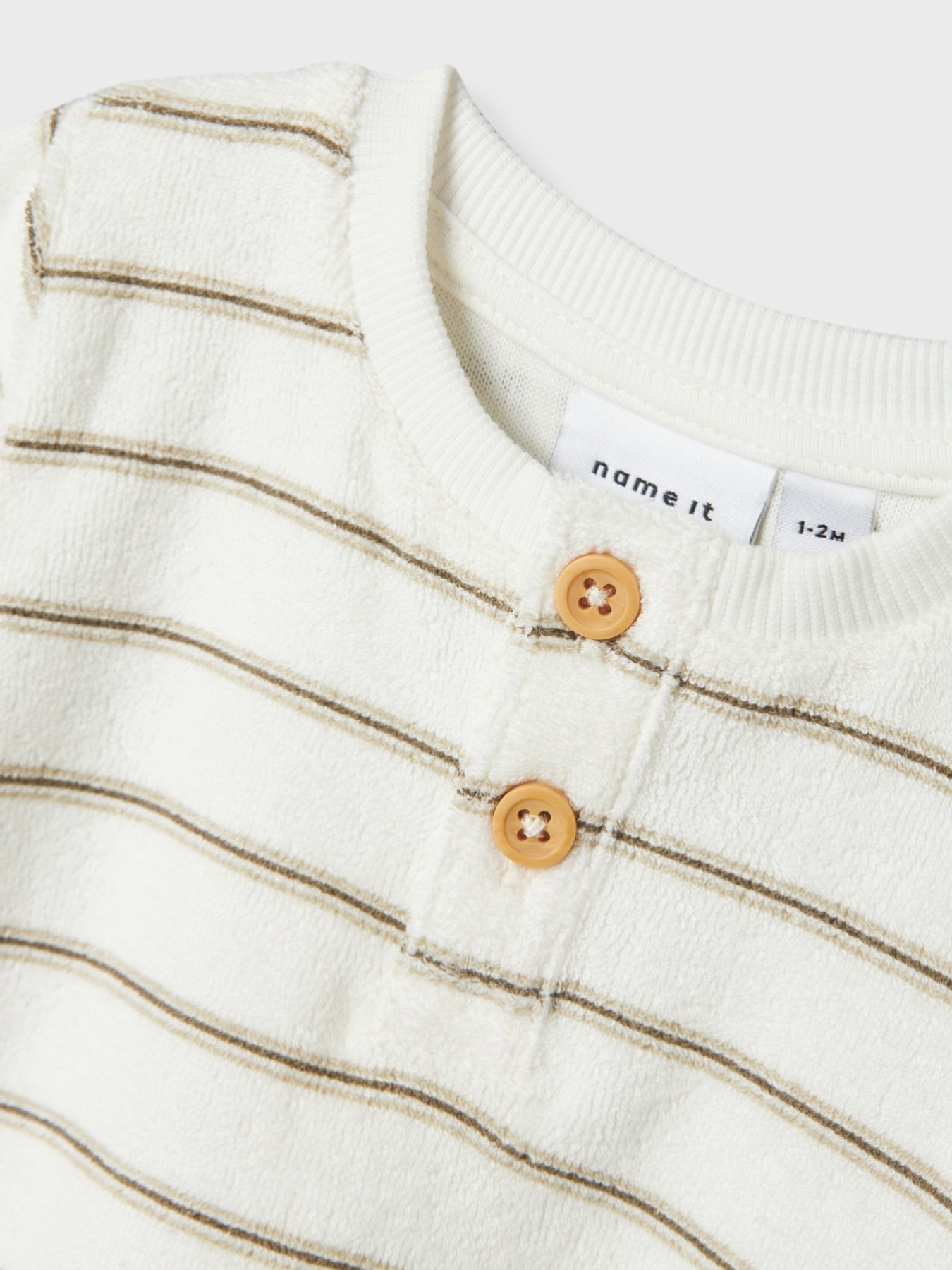 Organic Cotton Short Sleeve Striped Top