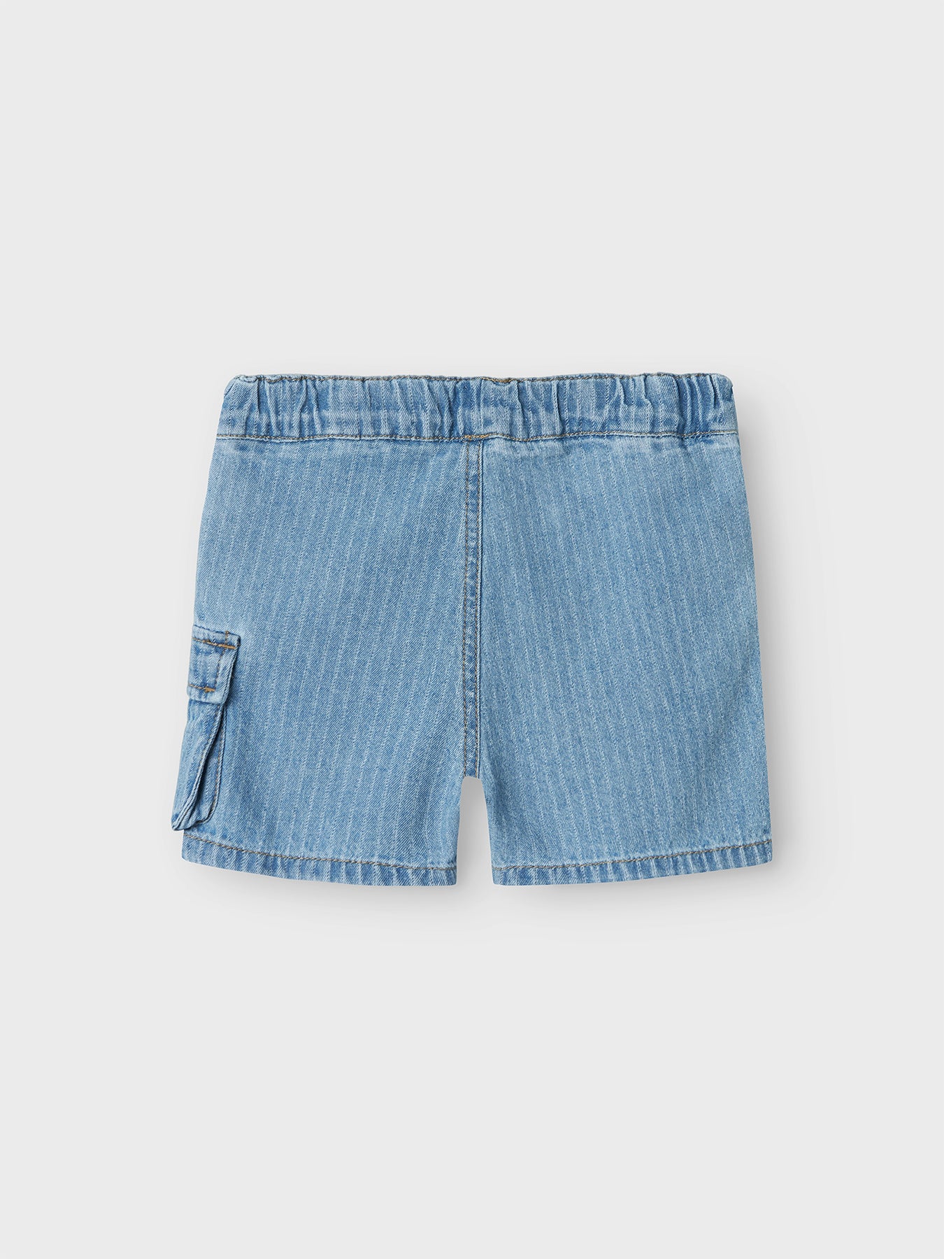 Denim Cargo Shorts