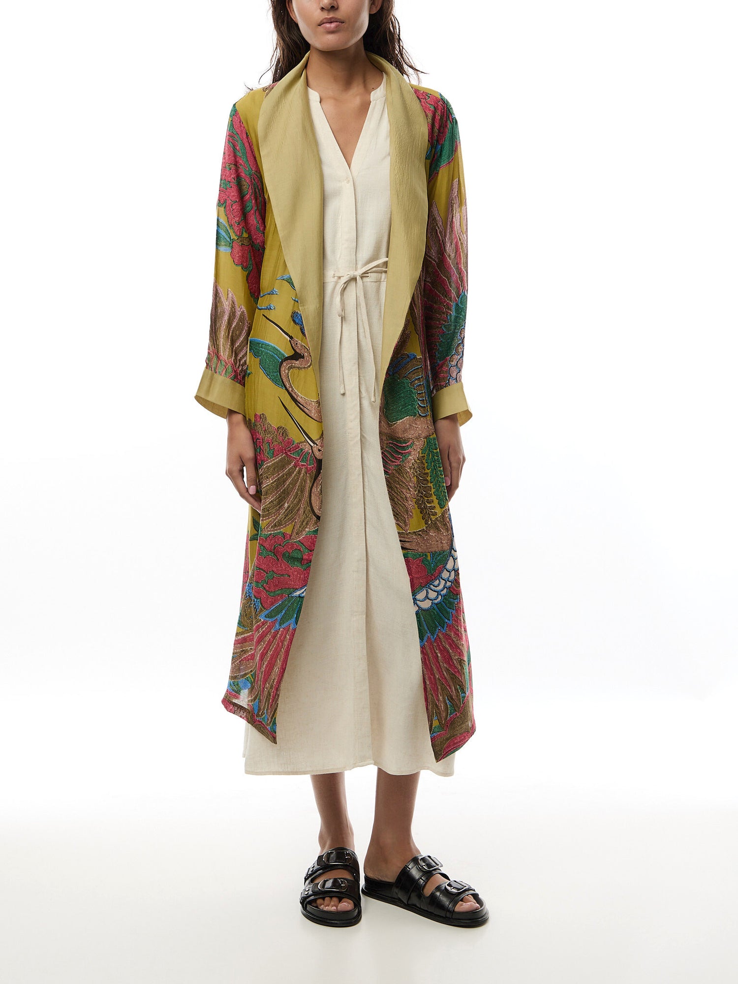 Crane Olive Gown