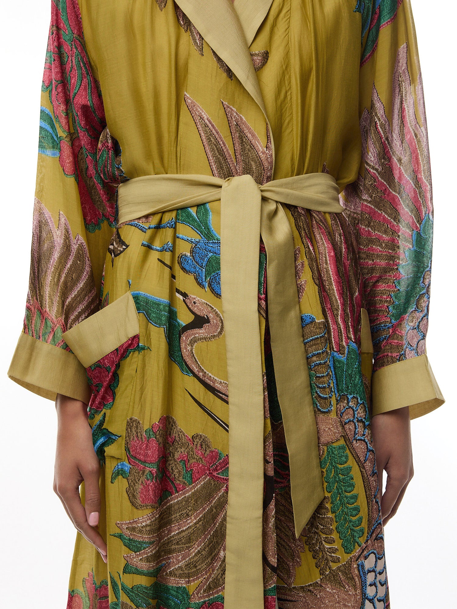 Crane Olive Gown