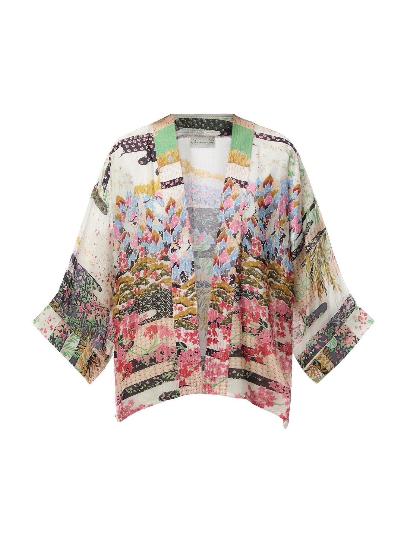 Spring White Kimono