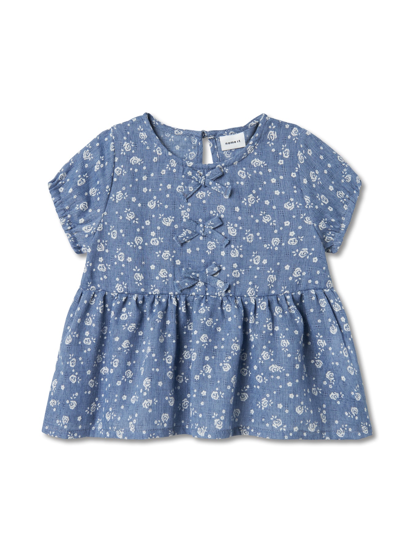 Short Sleeve Peplum Top