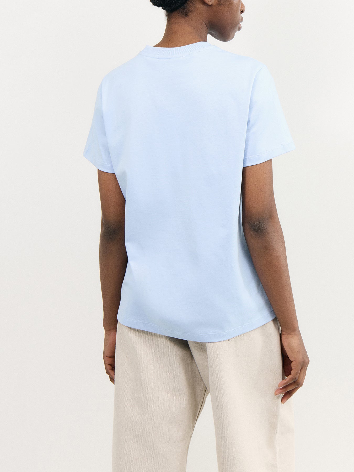 Basic Cotton Jersey Animals Relaxed T-shirt