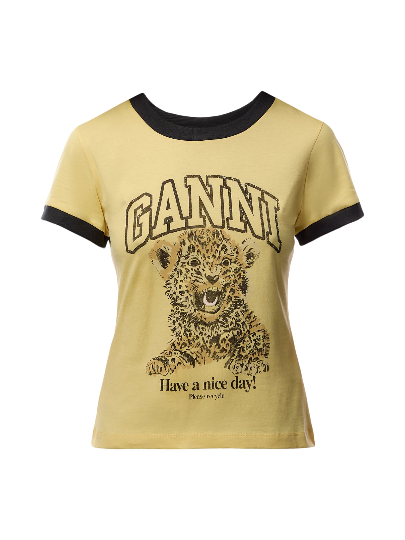 Basic Jersey Leopard T-Shirt