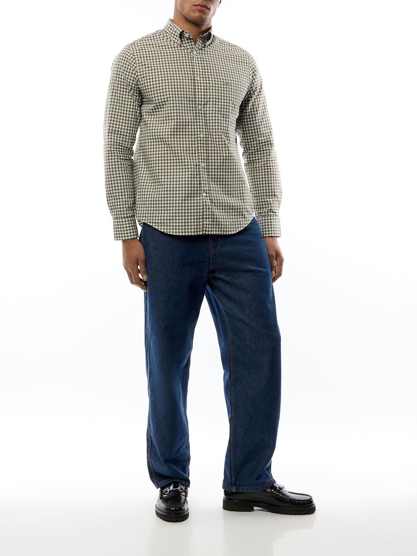 Classic Poplin Gingham Shirt